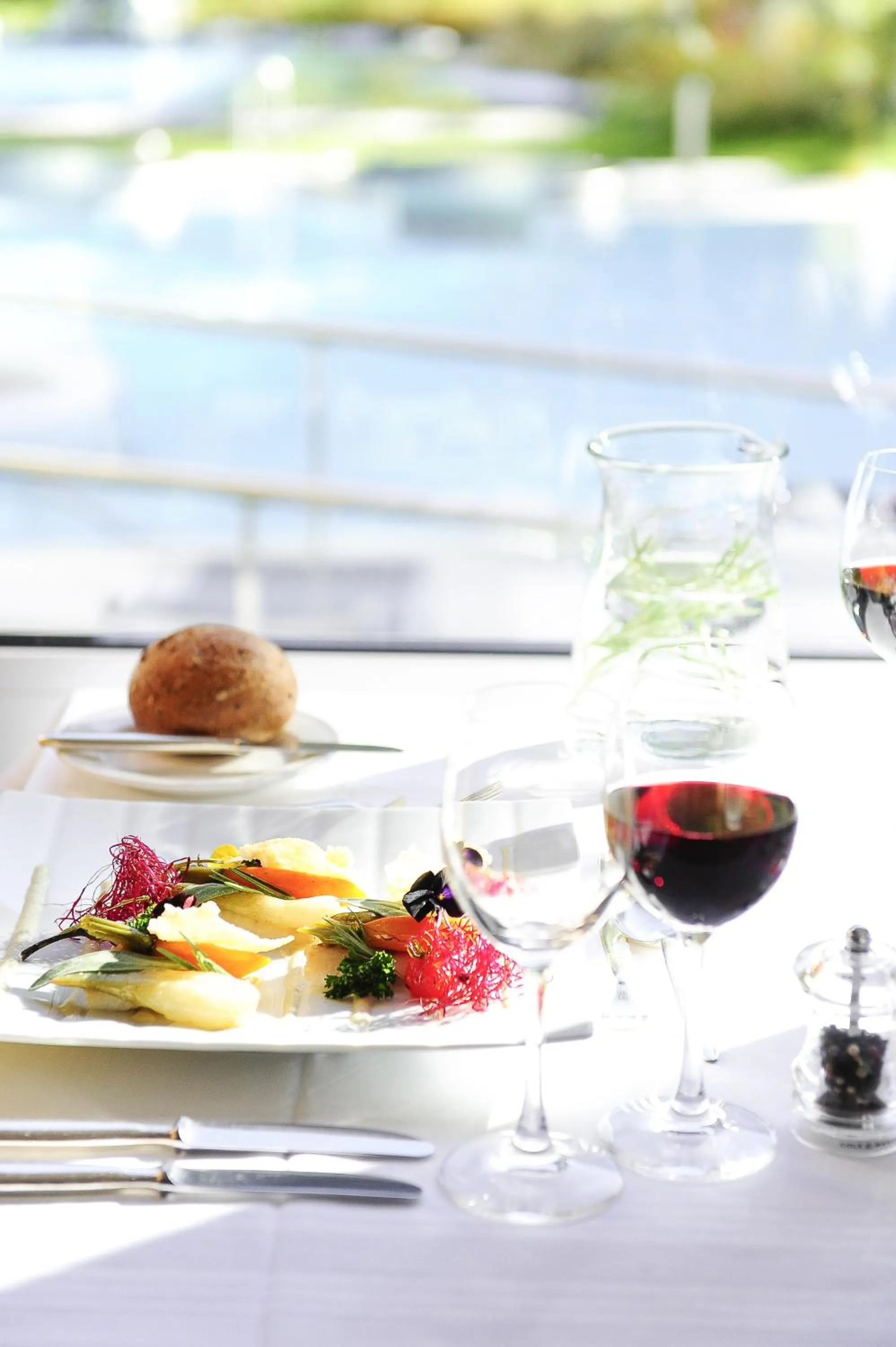 Food in Le Bristol Leukerbad