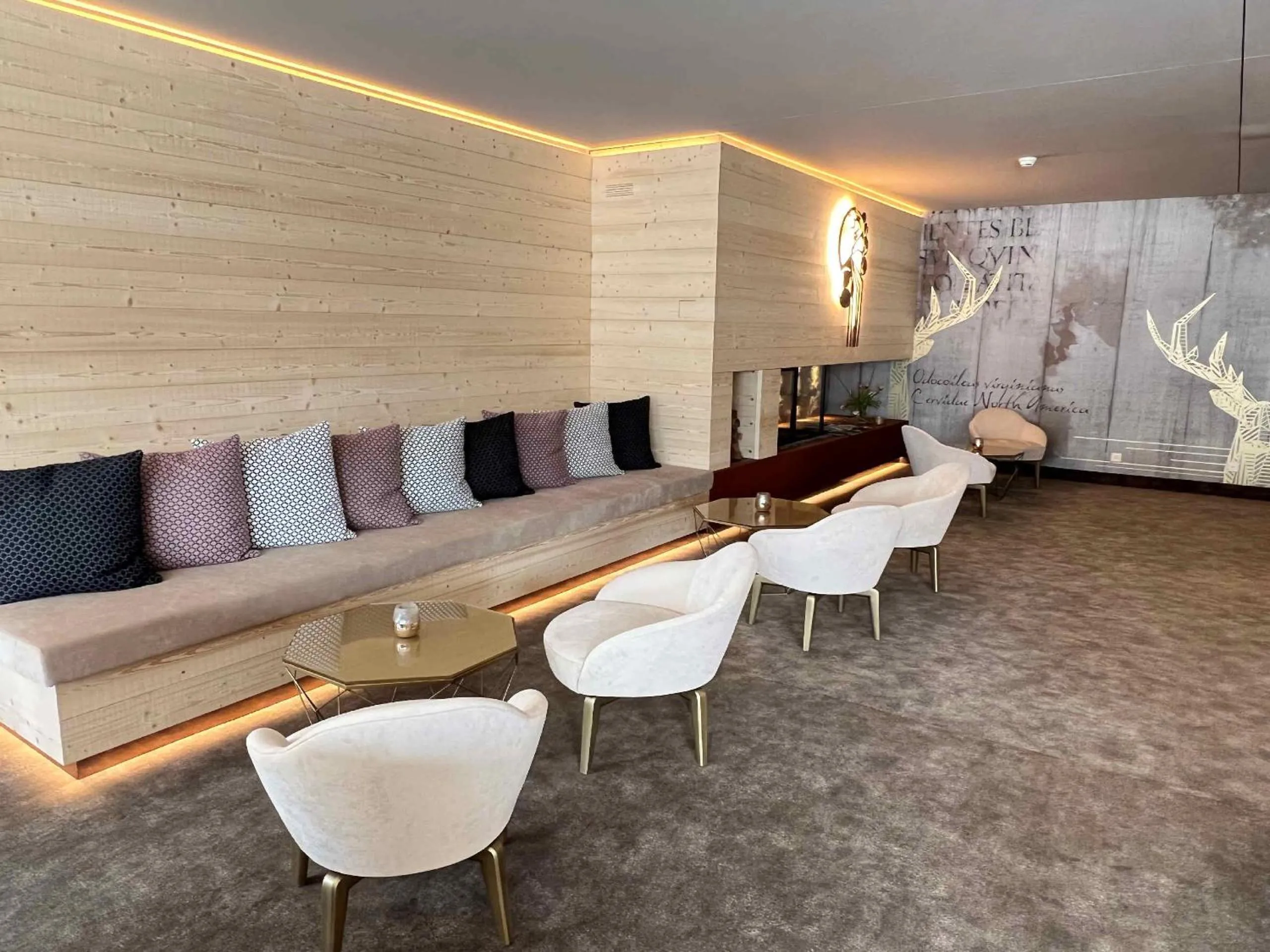 Lobby or reception in Le Bristol Leukerbad