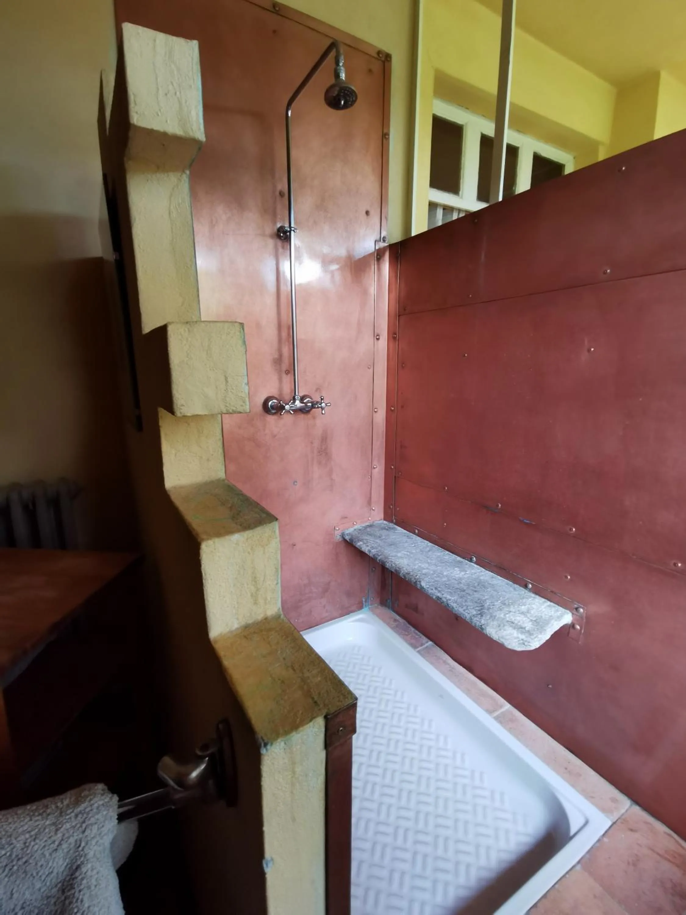 Shower in B&B Casa Percivalle