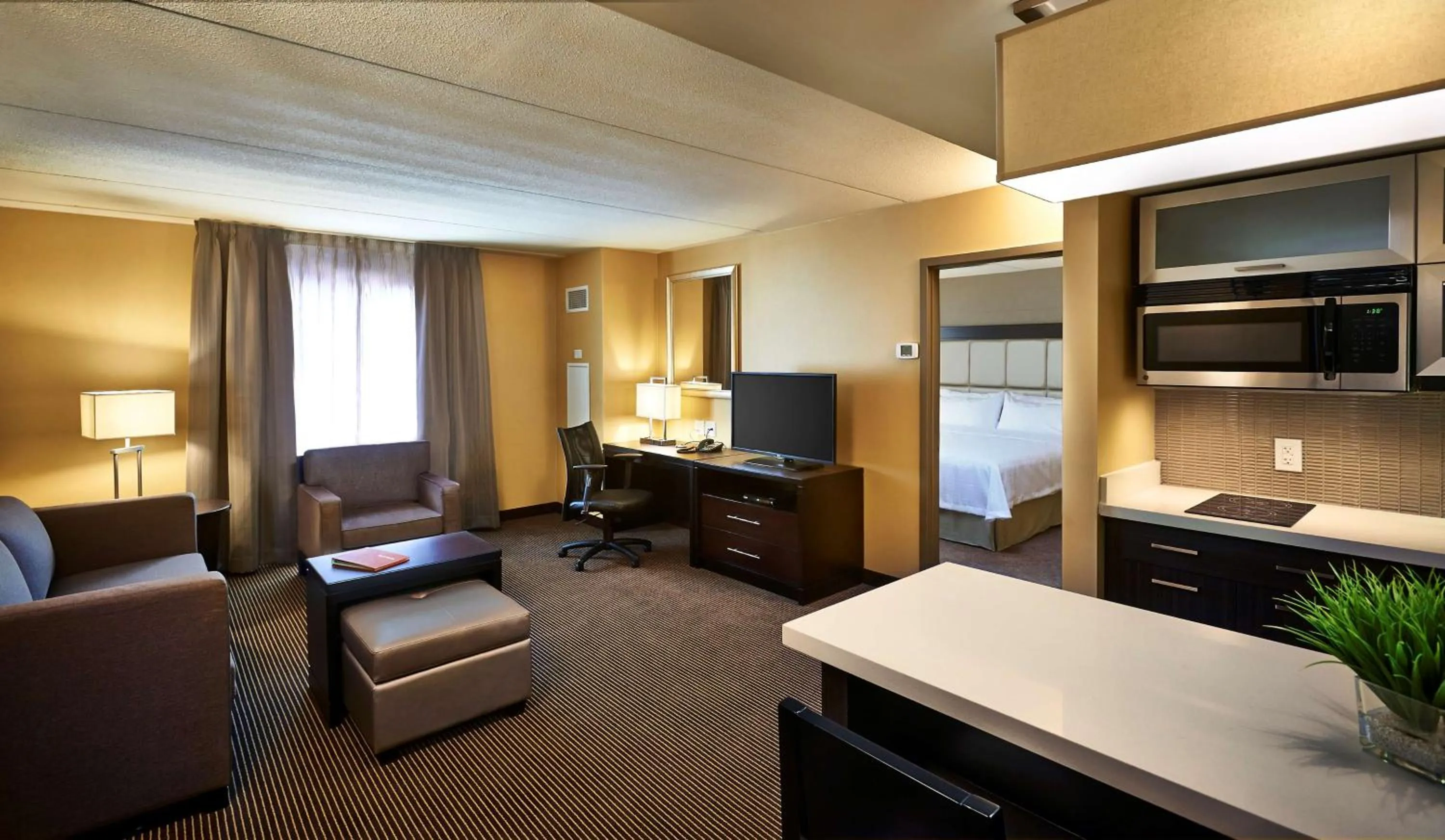 TV and multimedia in Homewood Suites by Hilton Hamilton