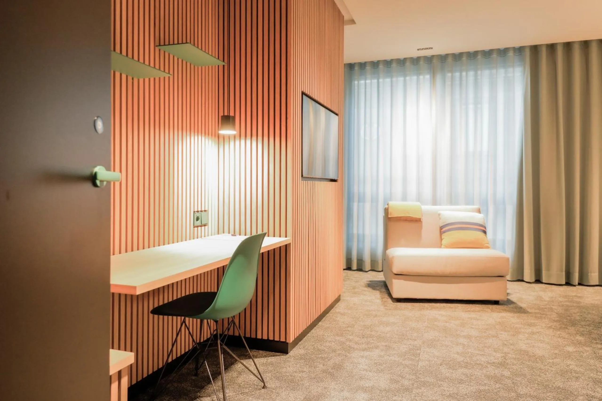 Bed in Art Hotel Ahlen