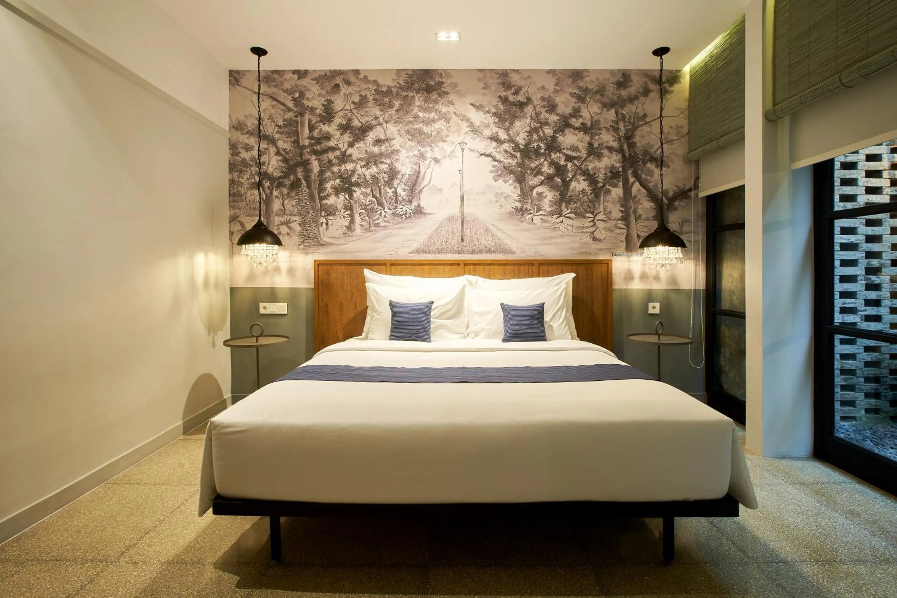 Bed in Lamandau House