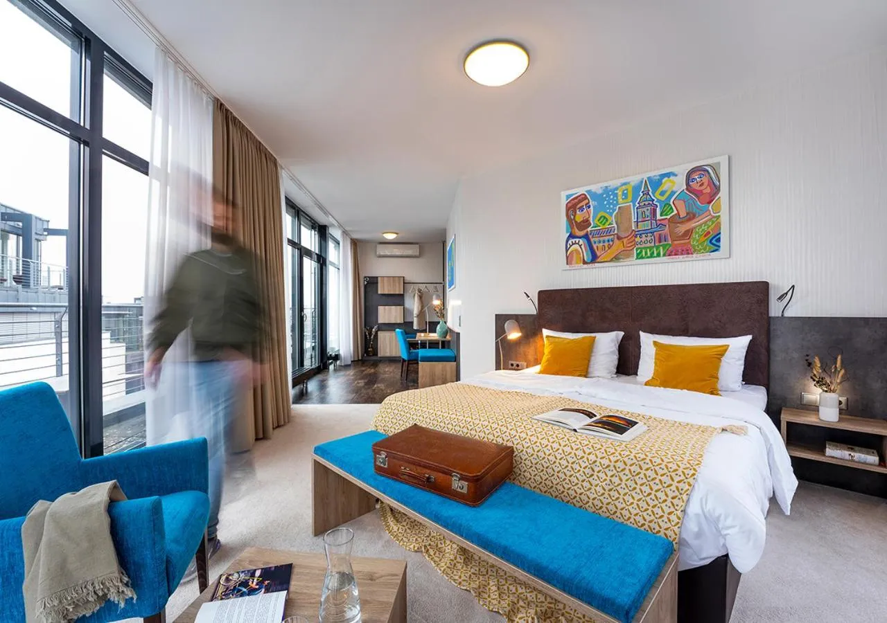 Photo of the whole room, Bed in KONCEPT HOTEL Benedikt