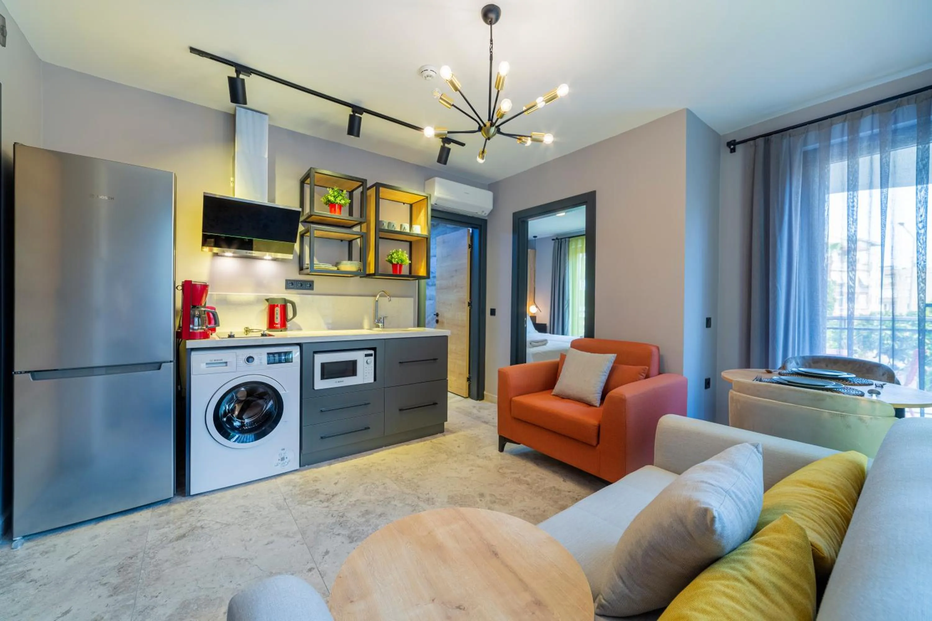 Photo of the whole room in Aria Riva Apart Hotel