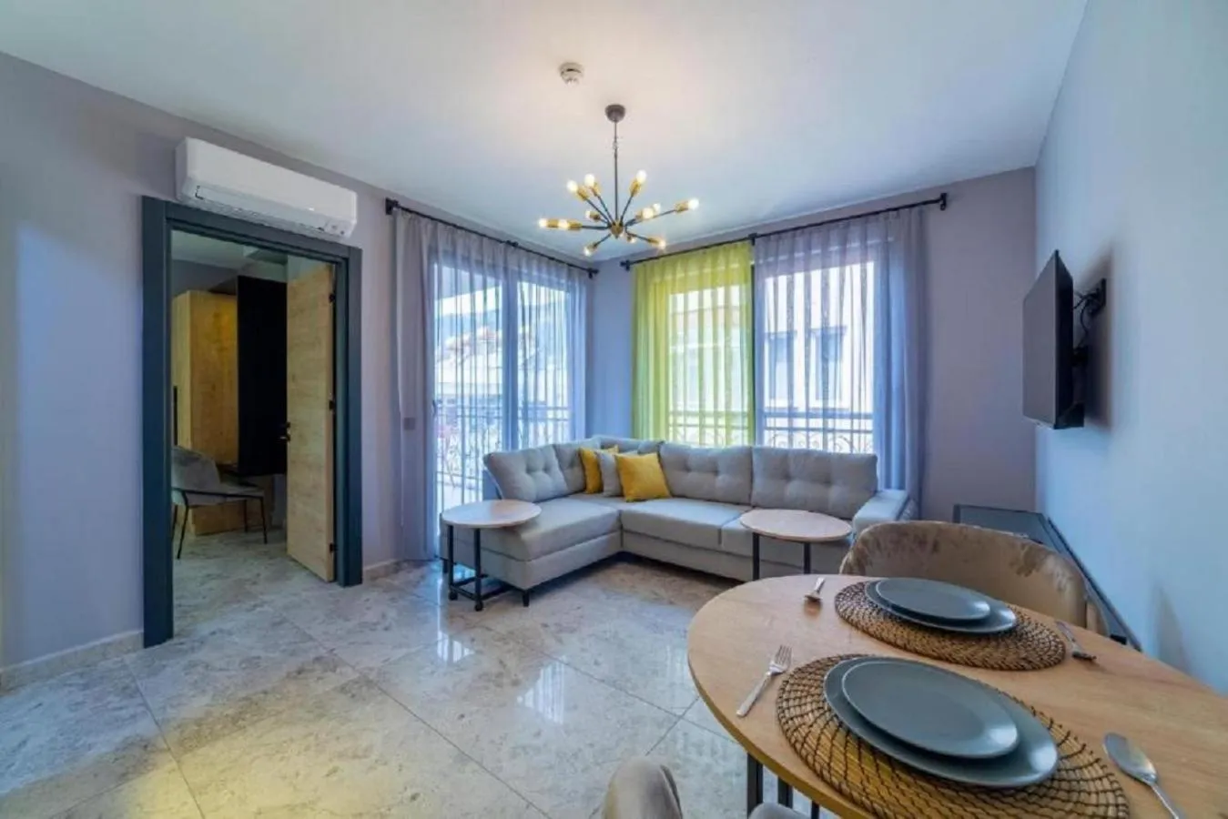 Dining area in Aria Riva Apart Hotel