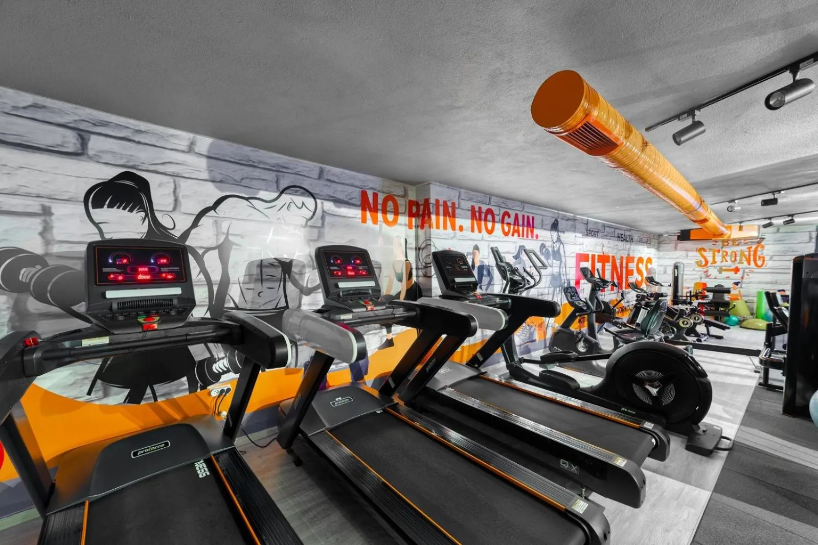 Fitness centre/facilities in Aria Riva Apart Hotel