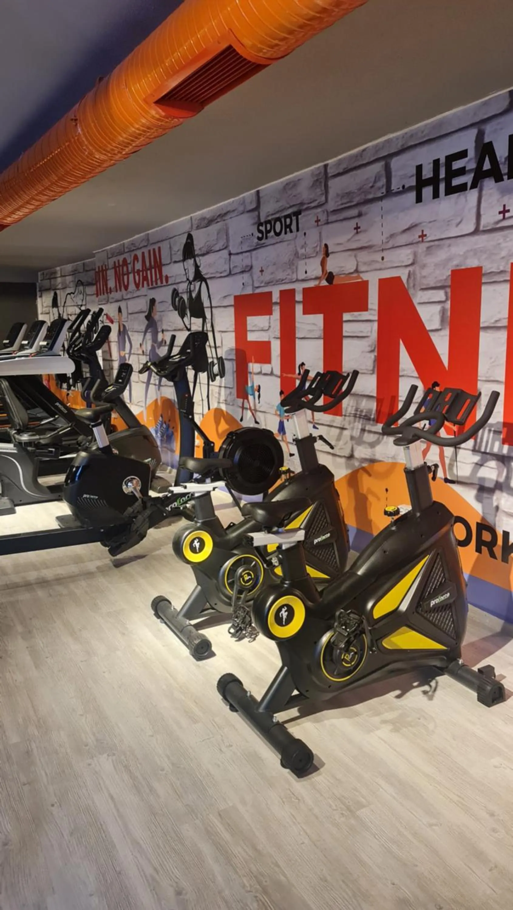 Fitness centre/facilities in Aria Riva Apart Hotel