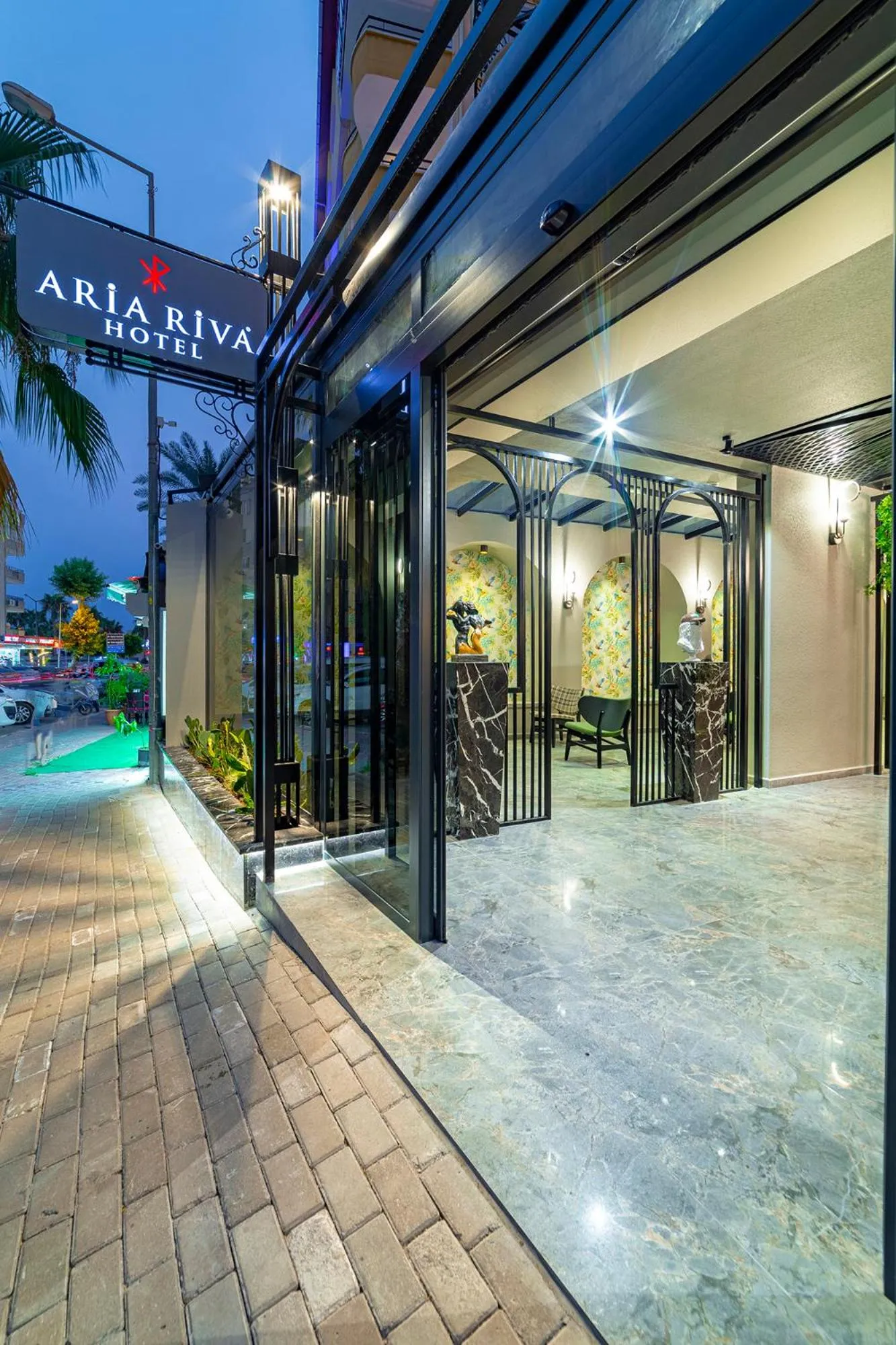 Property building in Aria Riva Apart Hotel