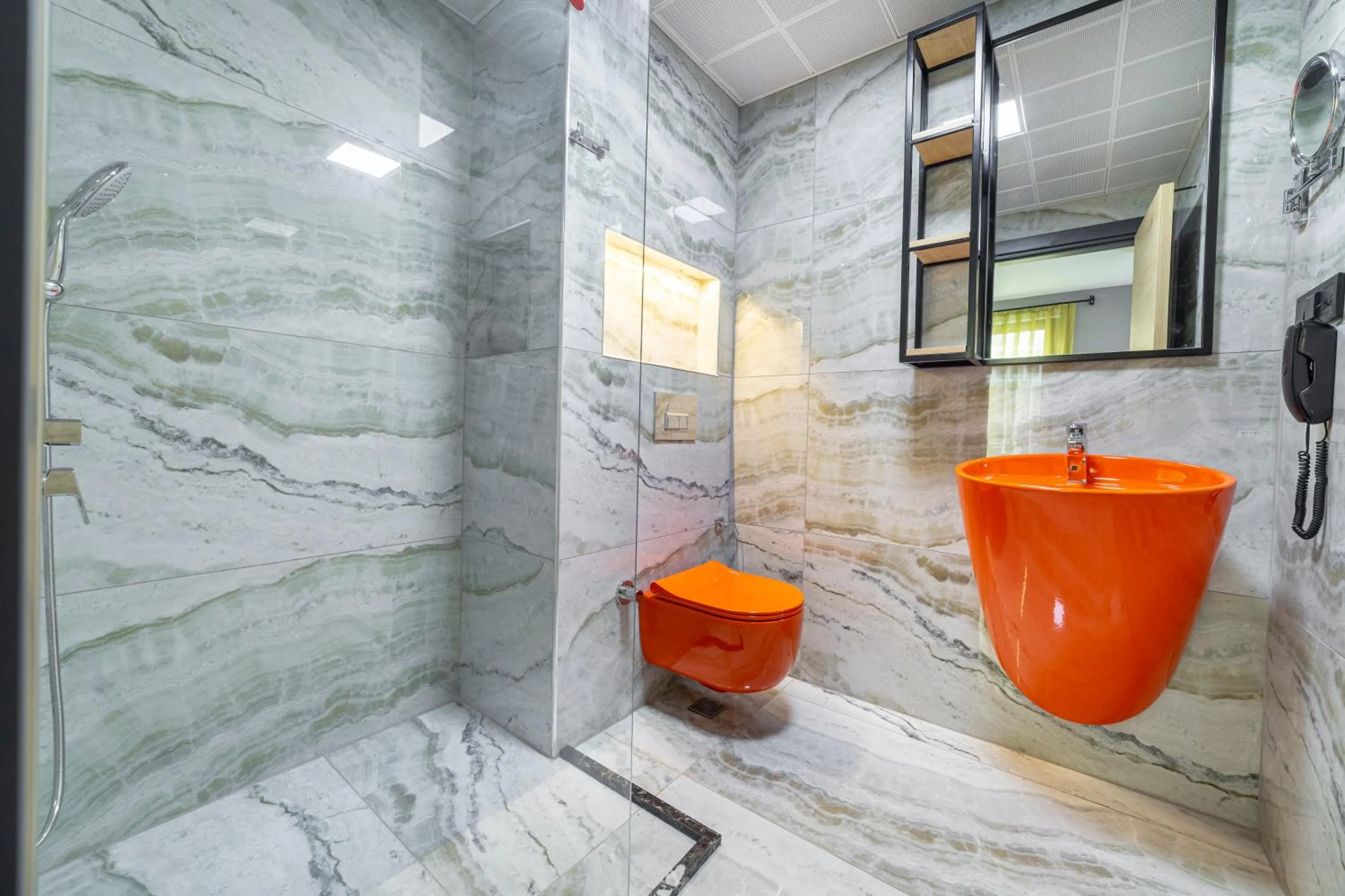 Toilet in Aria Riva Apart Hotel