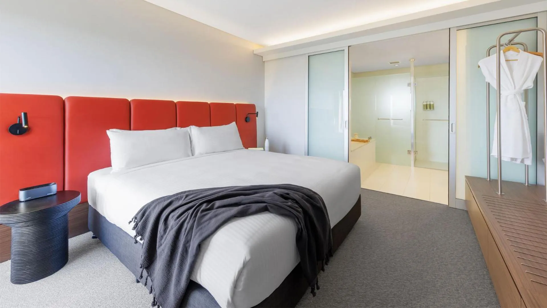 Bed in Oaks Cypress Lakes Resort