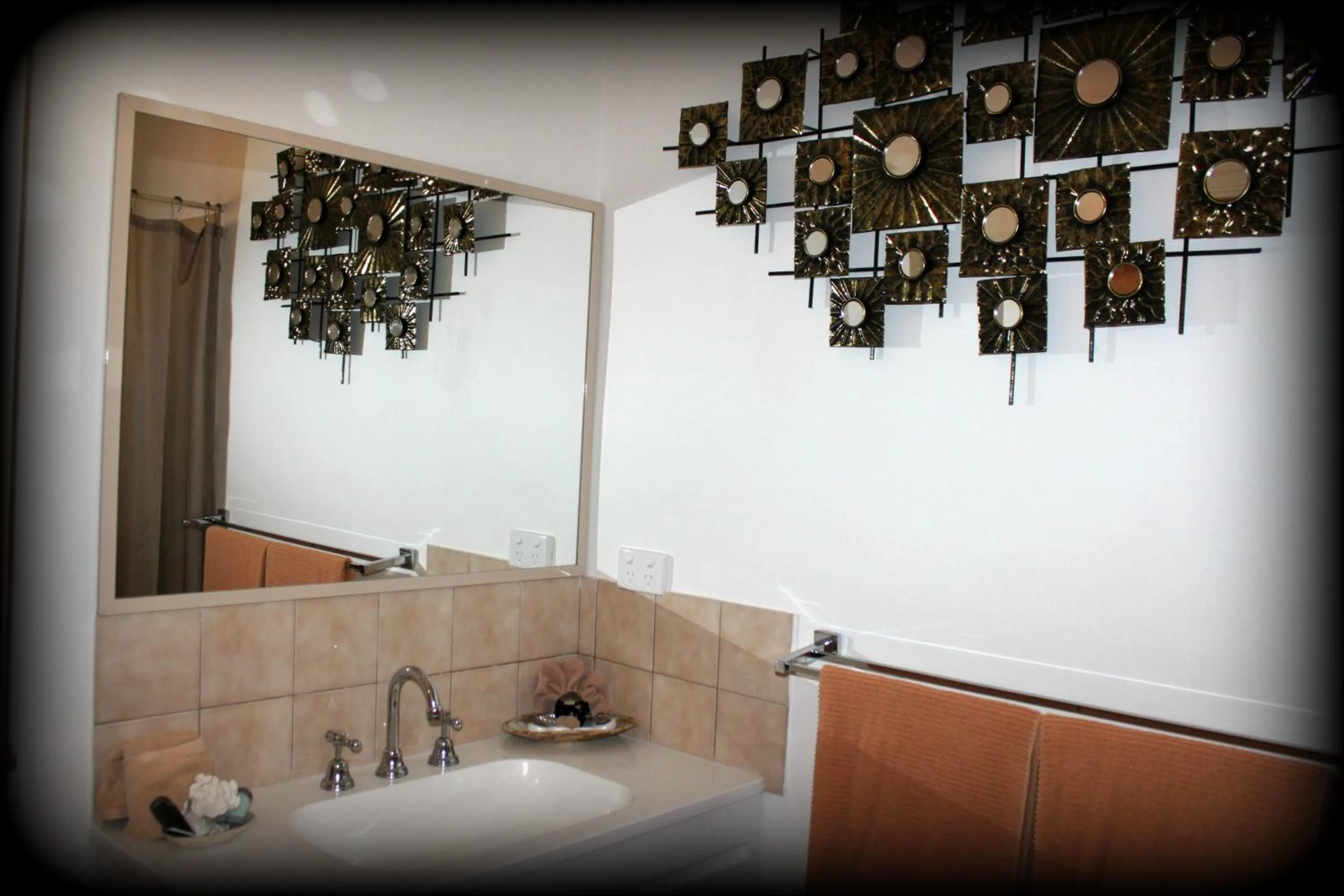 Bathroom in York's Boutique Motel