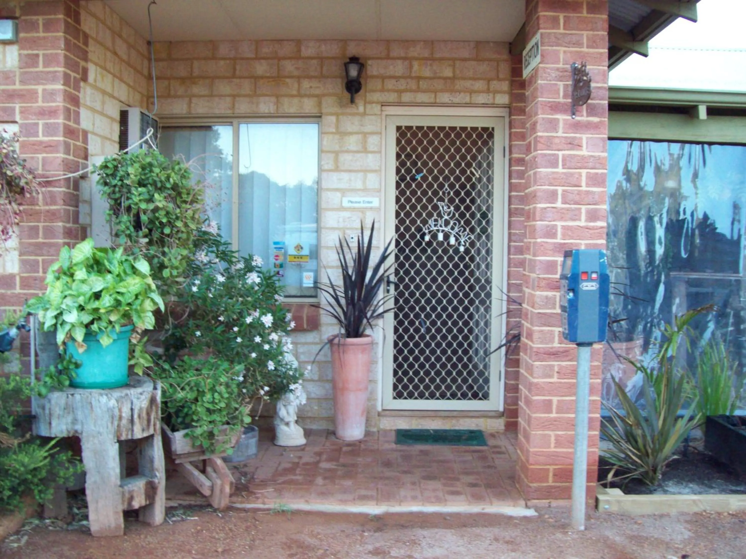 Lobby or reception in York's Boutique Motel
