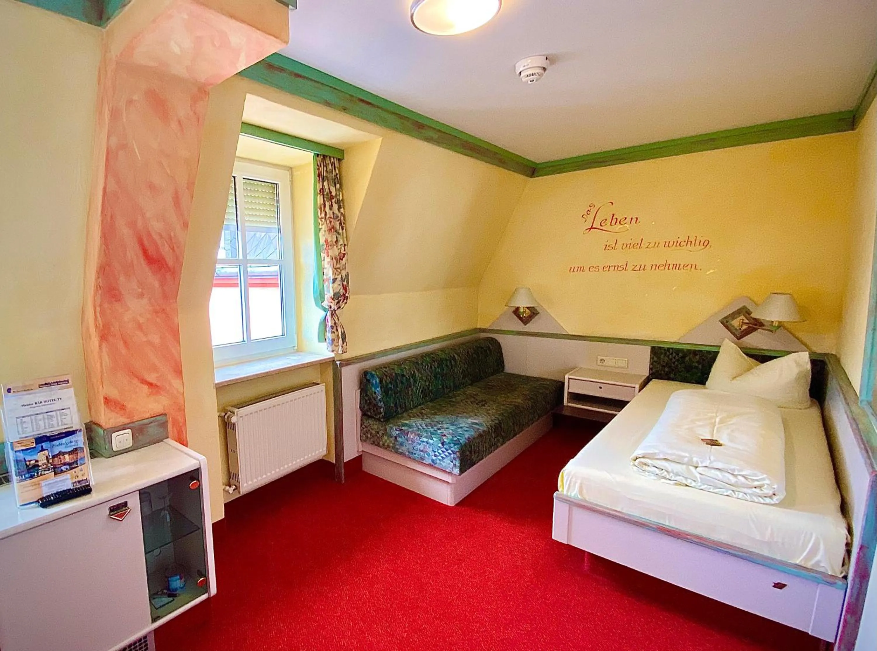 Bed in Meister BÄR HOTEL Fichtelgebirge