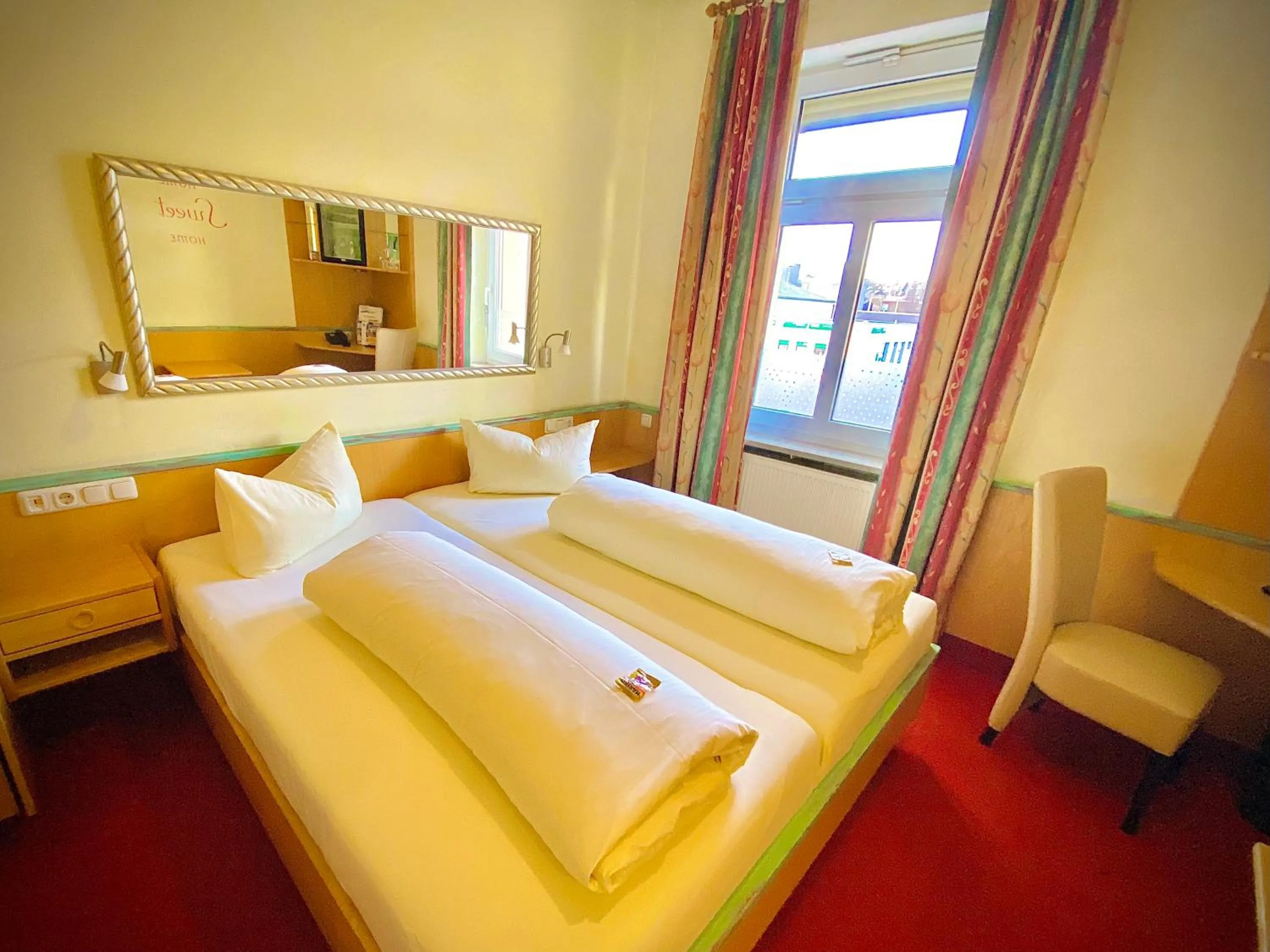 Bed in Meister BÄR HOTEL Fichtelgebirge