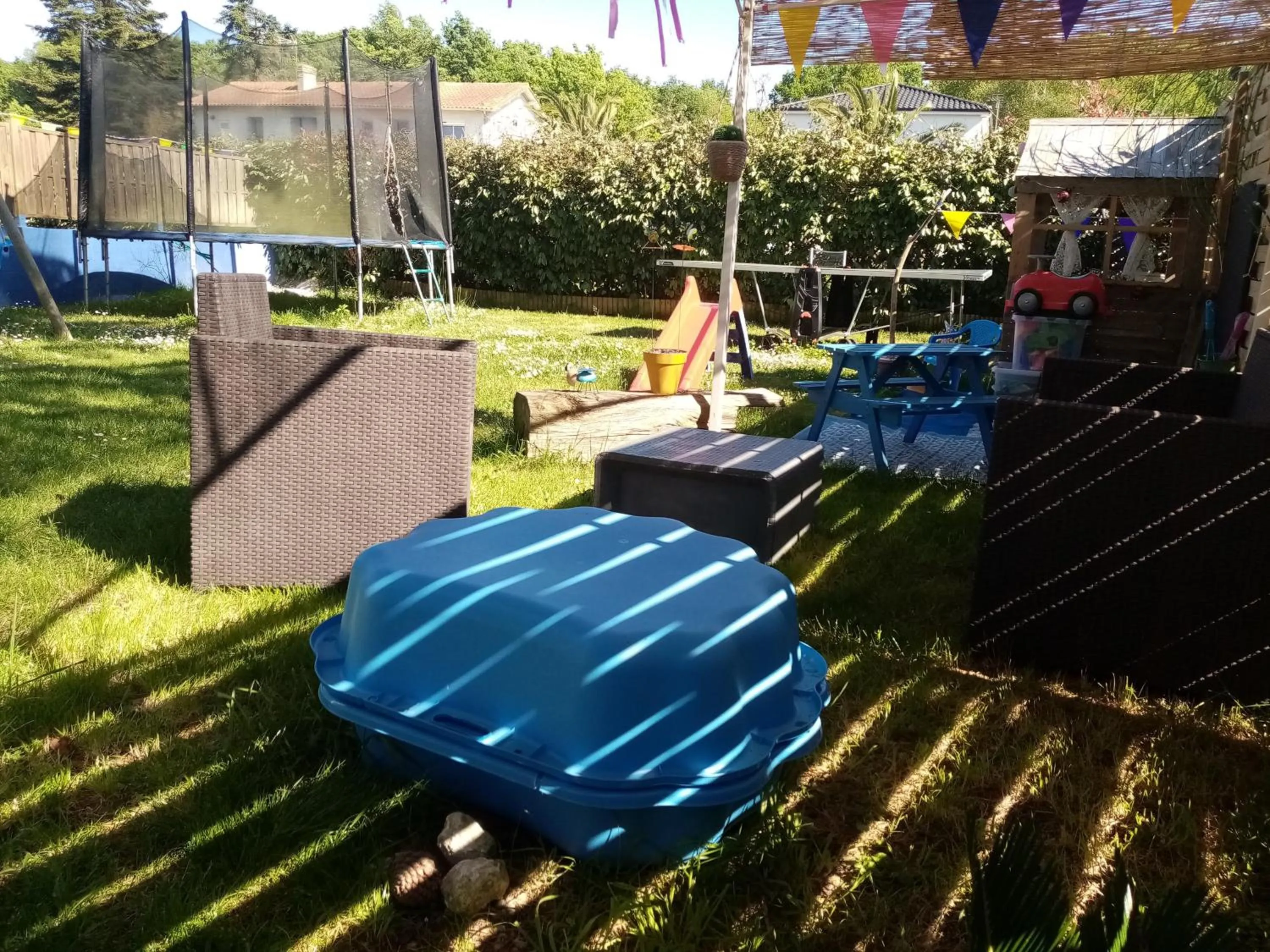 Children play ground in La Norélie