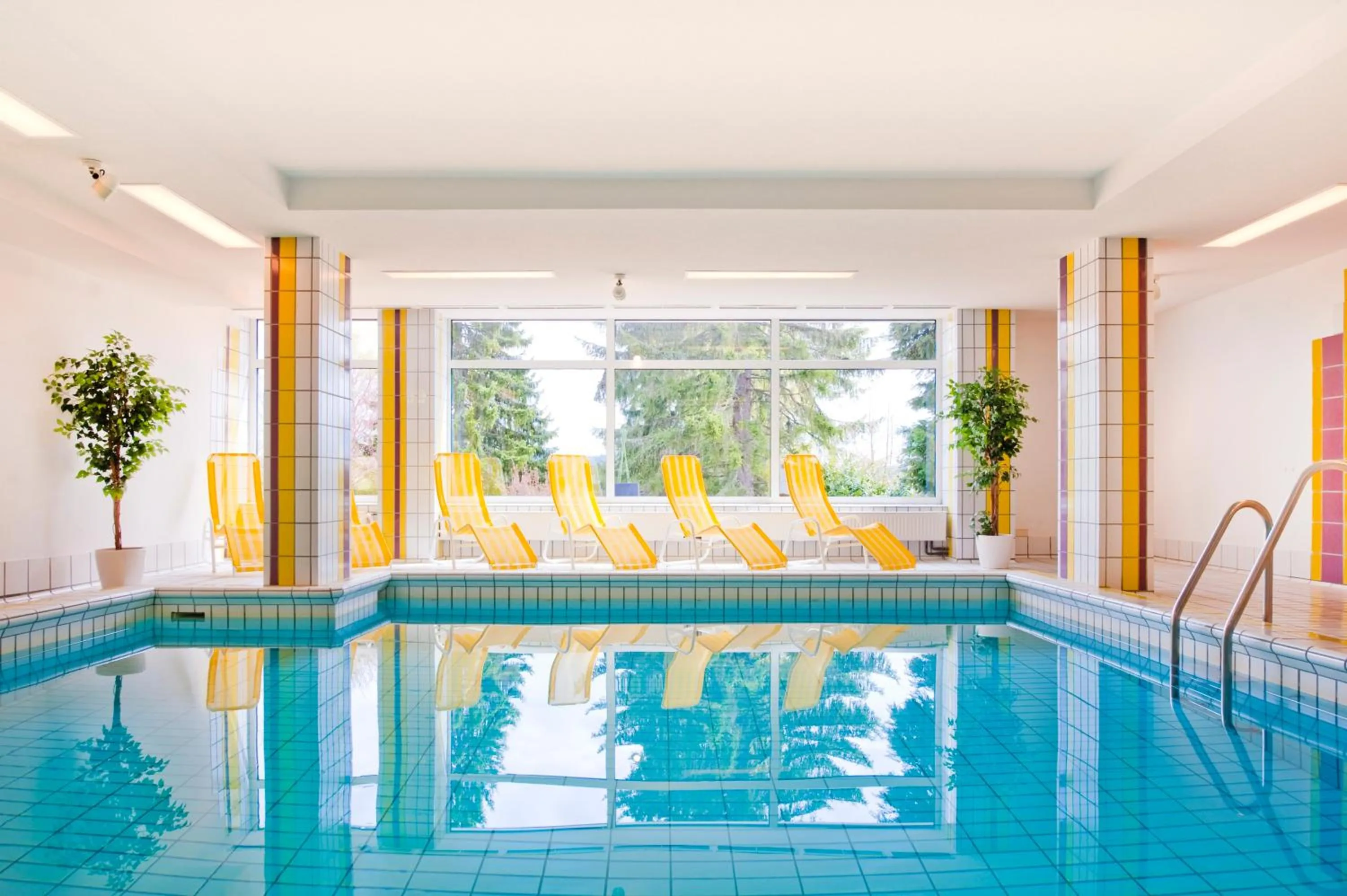 Swimming pool in Hotel Tannhof