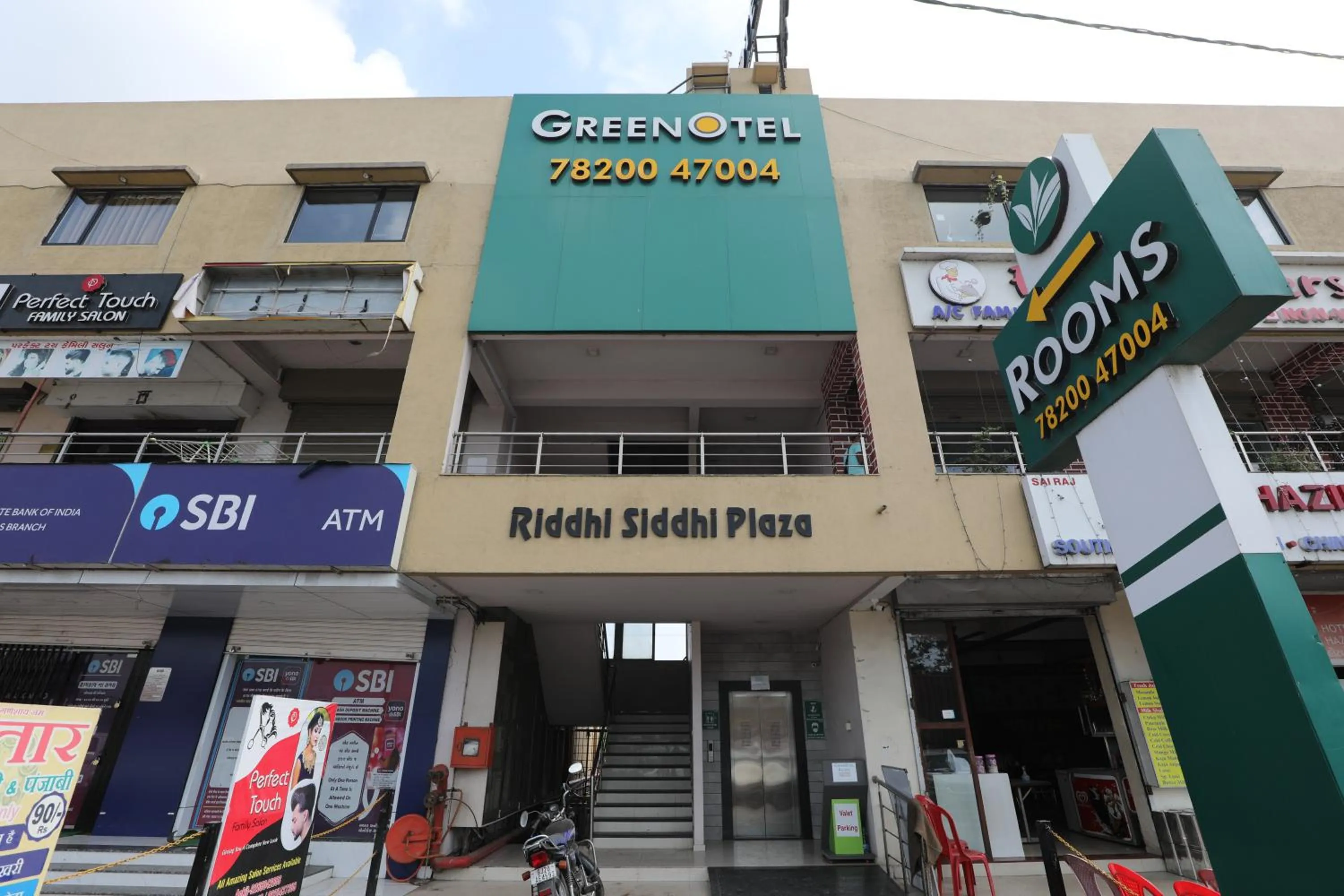 Property building in Greenotel Rooms Hazira, Surat