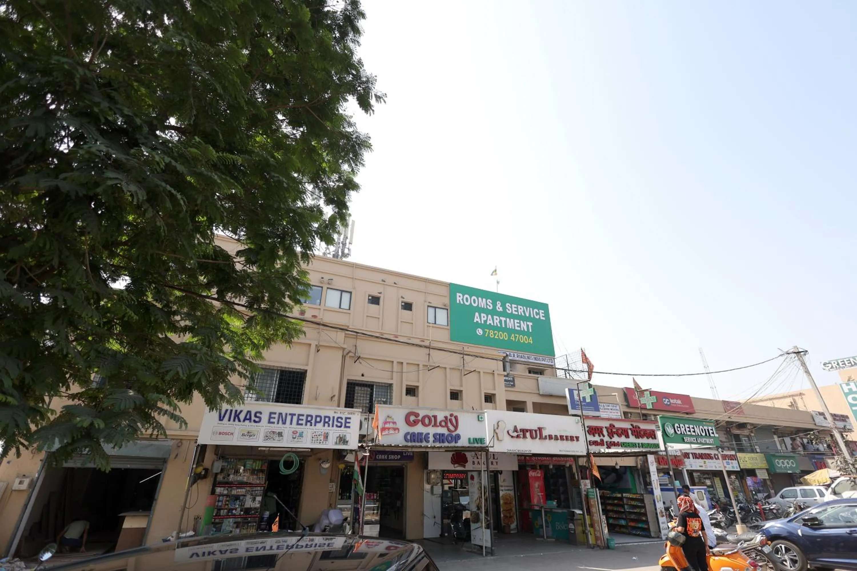 Property building in Greenotel Rooms Hazira, Surat