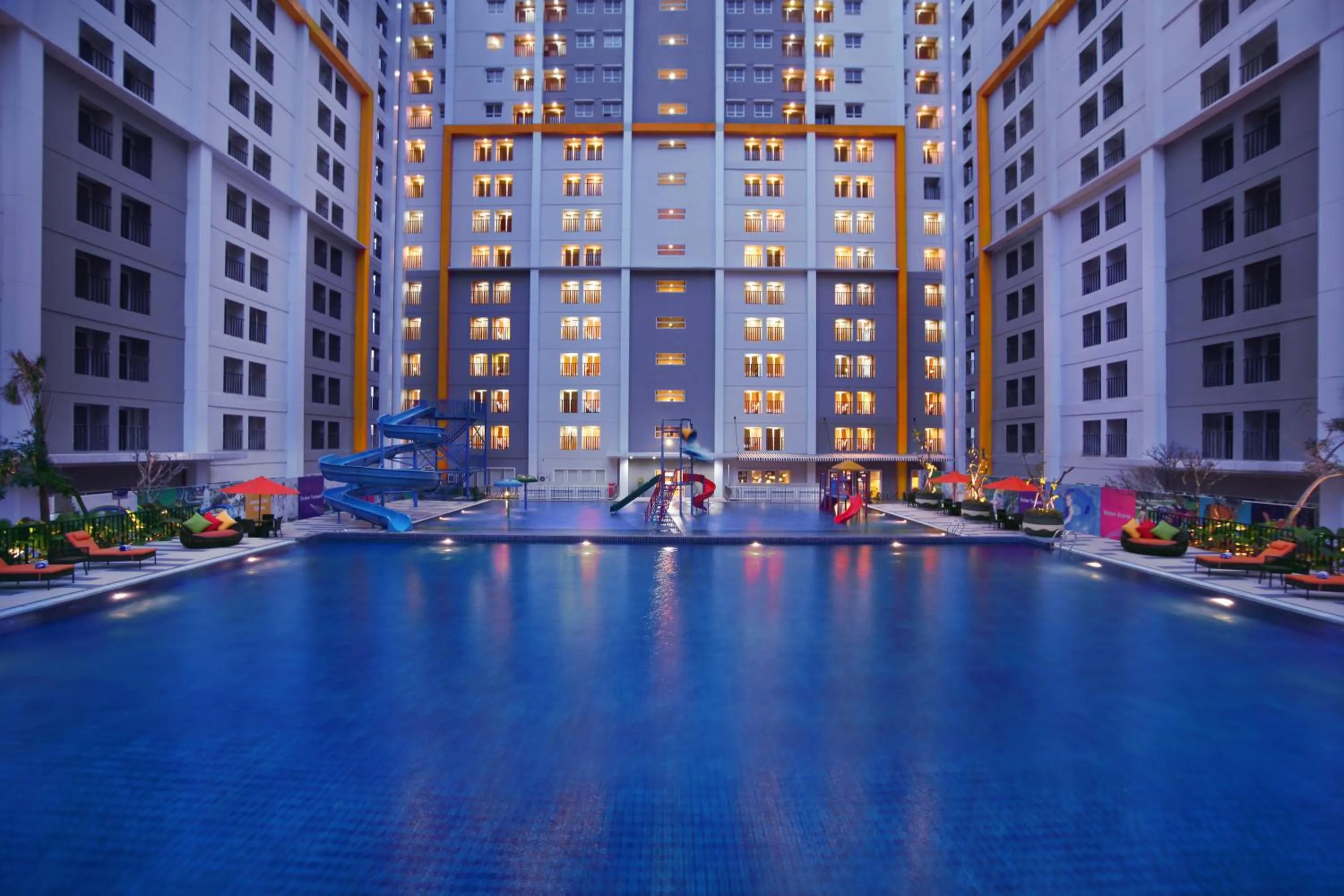 Facade/entrance in Vega Hotel Gading Serpong