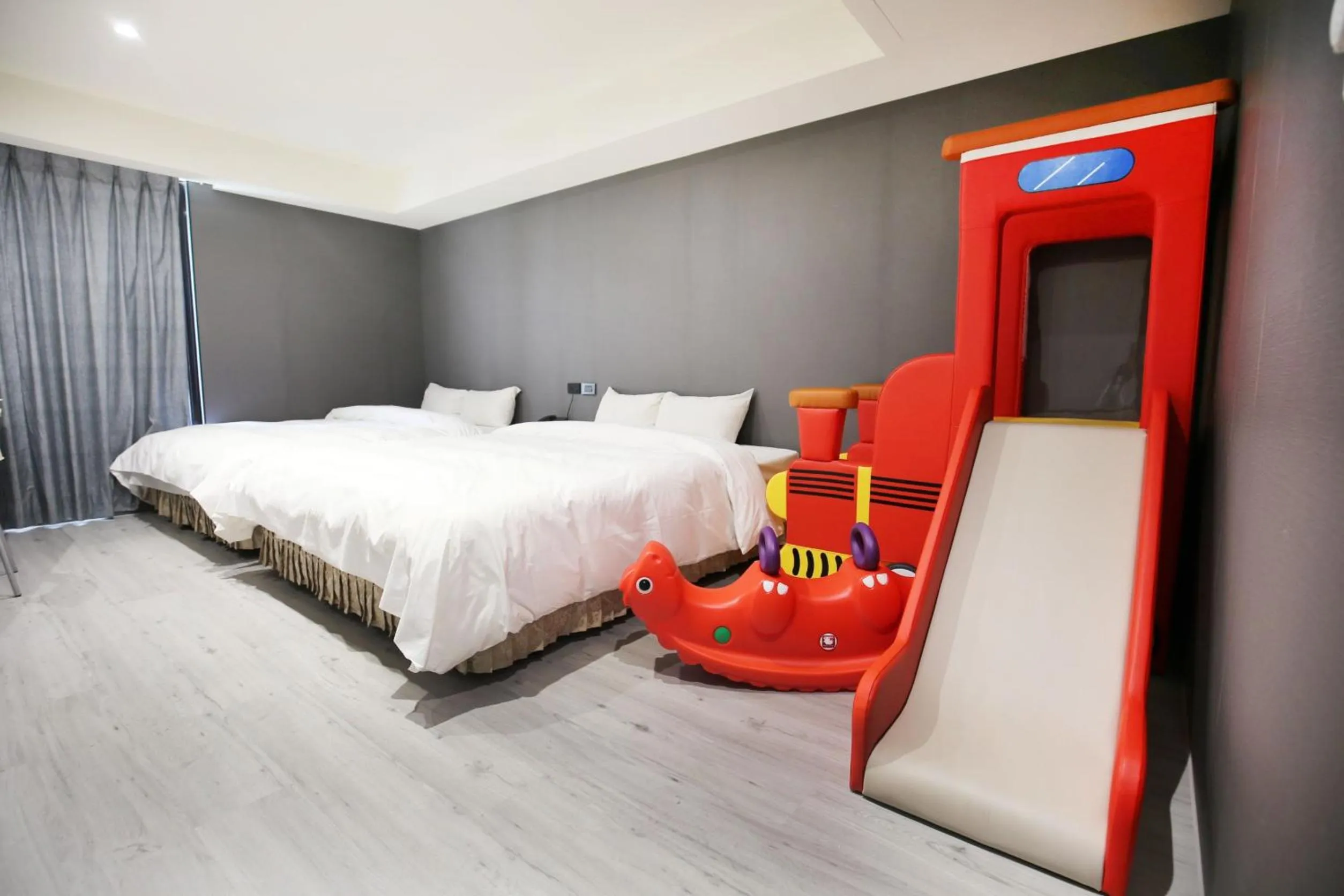 Bed in Tai Shinu Hotel