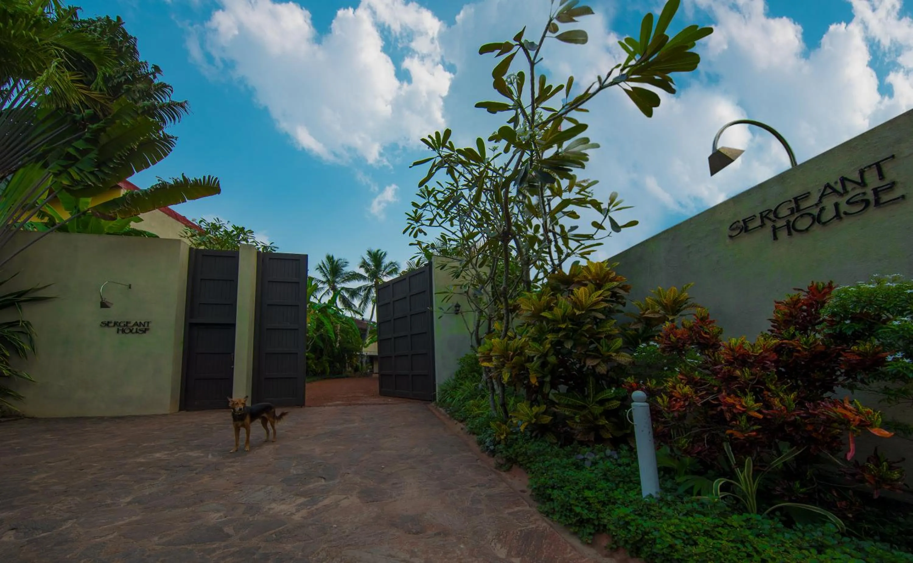 Facade/entrance in Sergeant House Boutique Villa & Private Beach