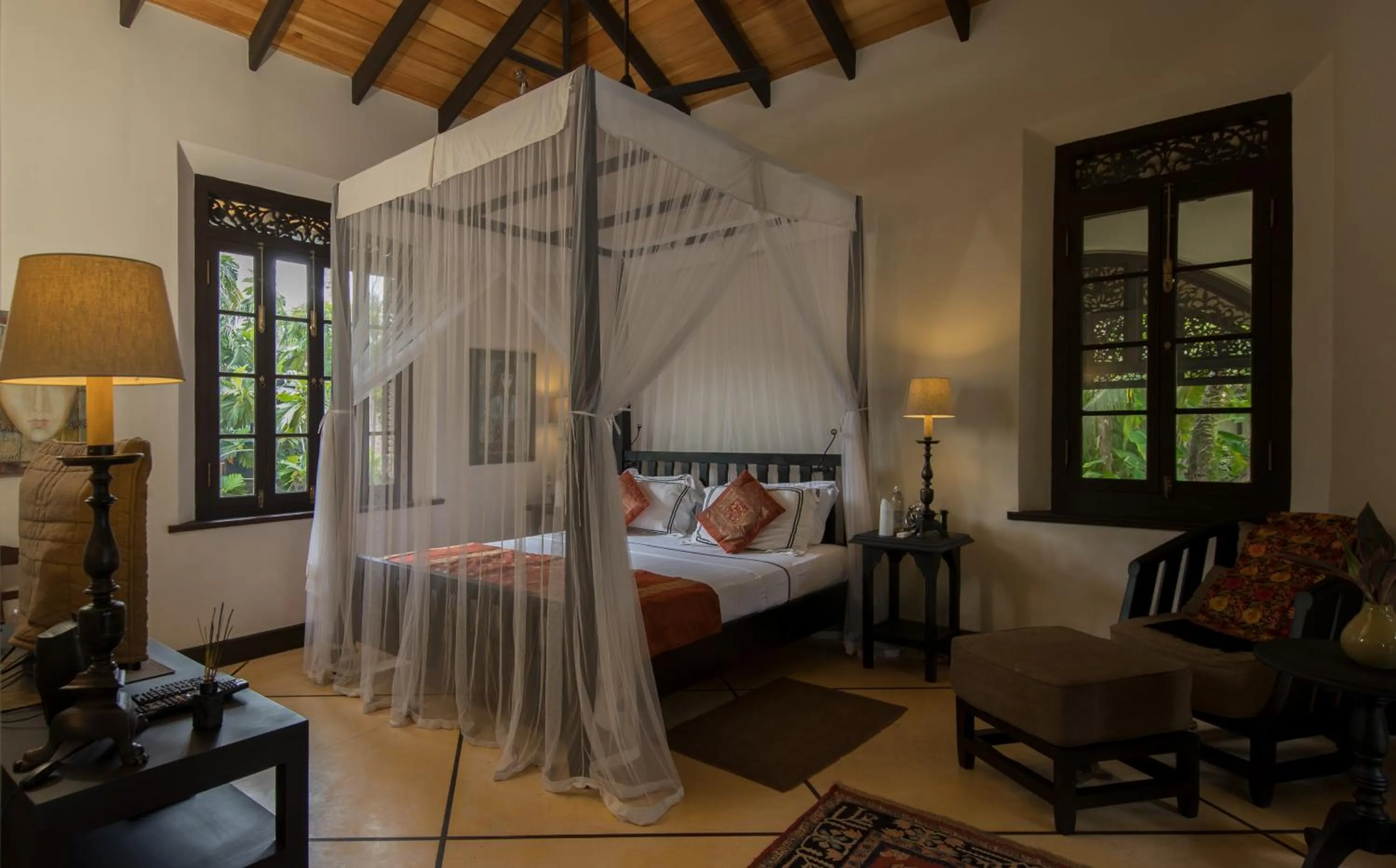 Bed in Sergeant House Boutique Villa & Private Beach
