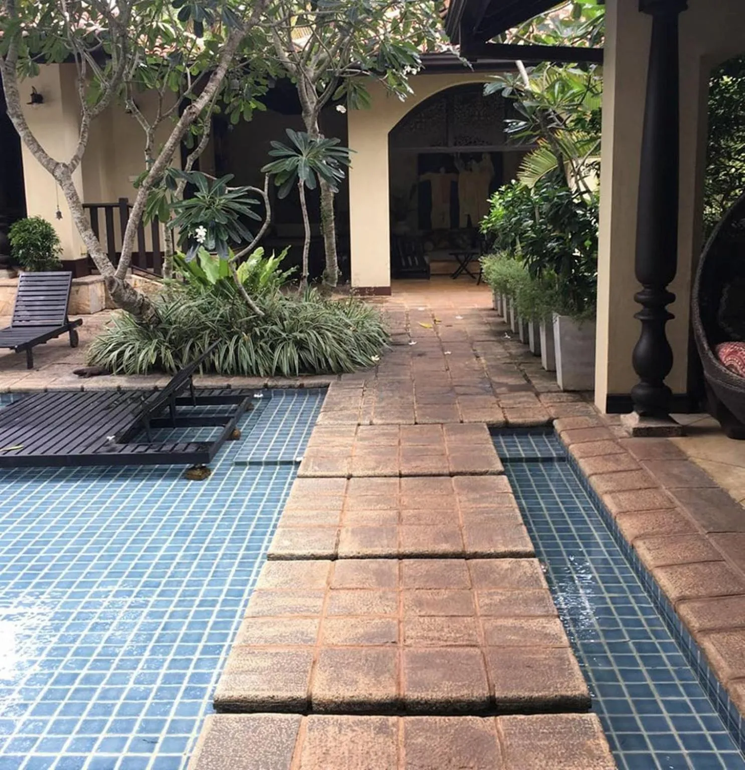 Swimming pool in Sergeant House Boutique Villa & Private Beach