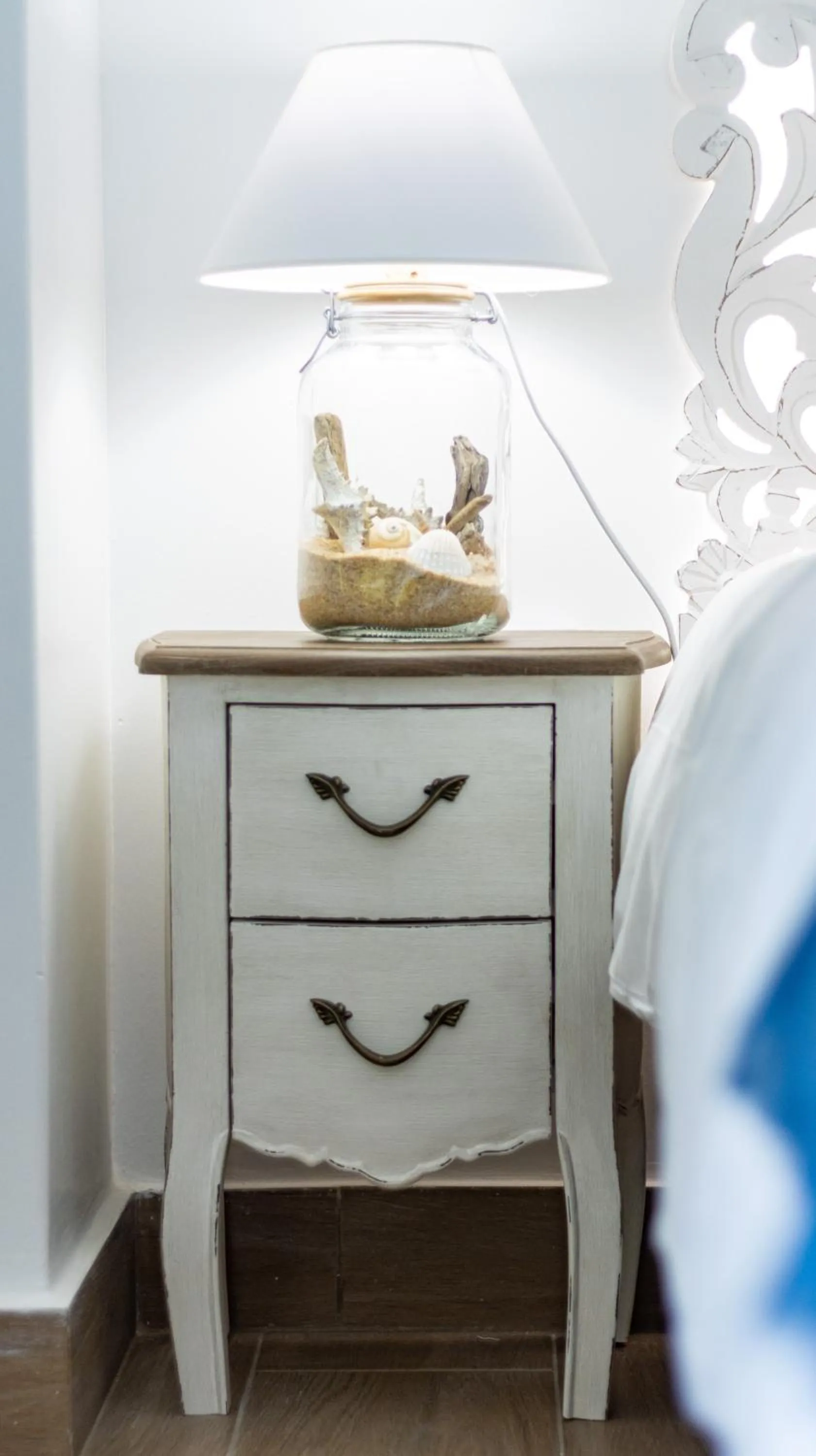 Decorative detail, Bed in Villa Center - Alojamento Local