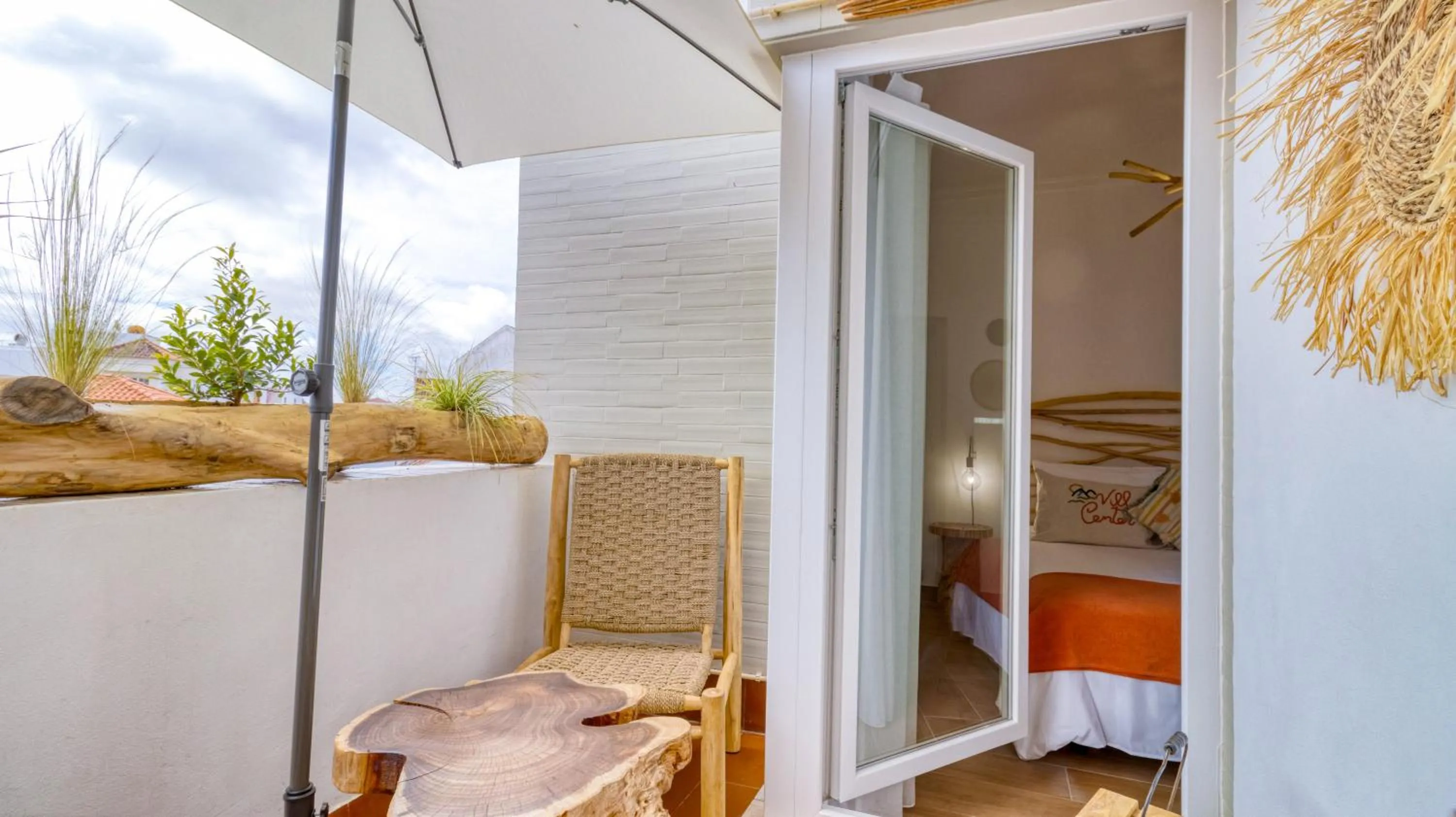 Balcony/Terrace in Villa Center - Alojamento Local