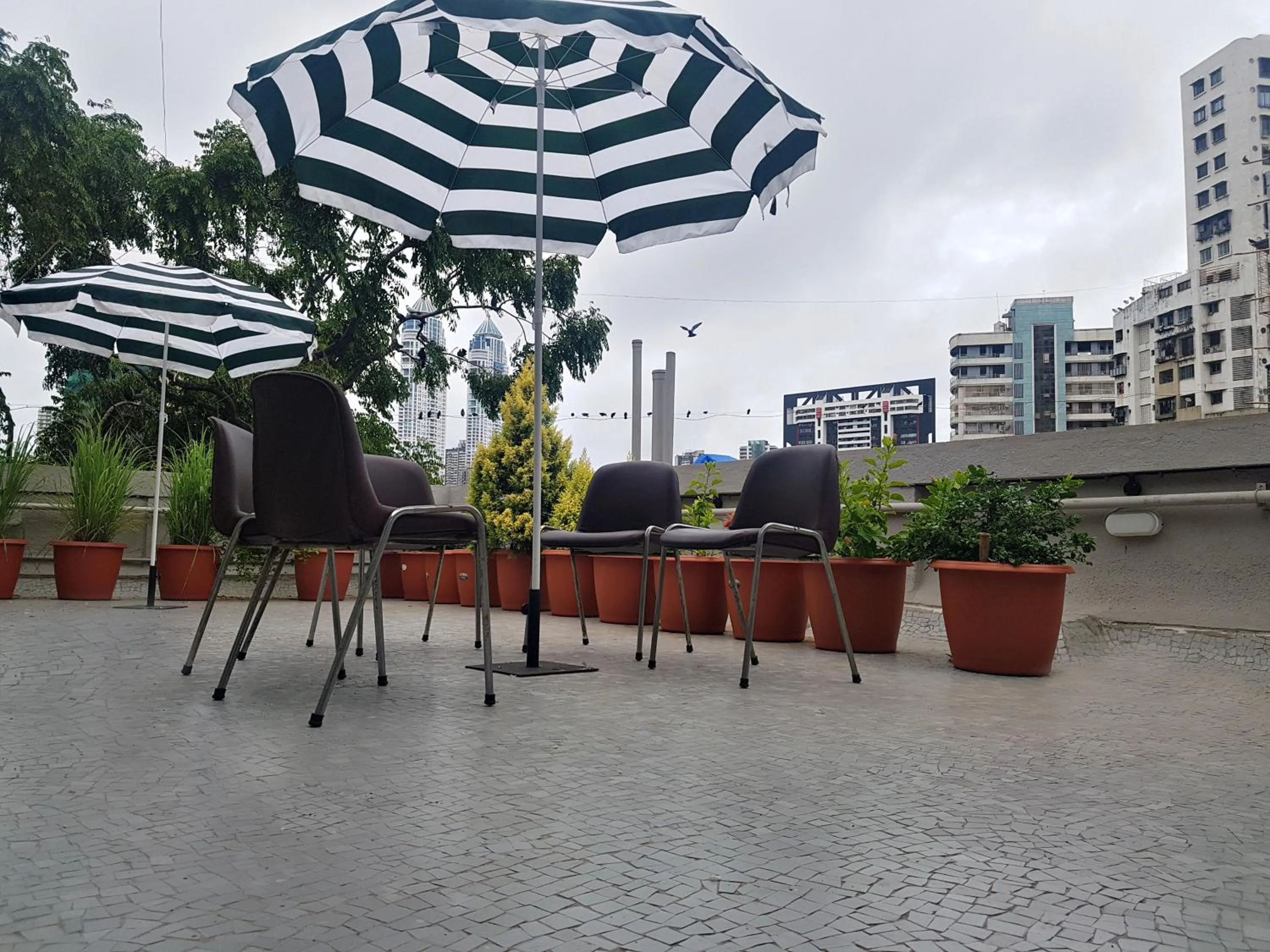 Balcony/Terrace in Hotel Kumkum