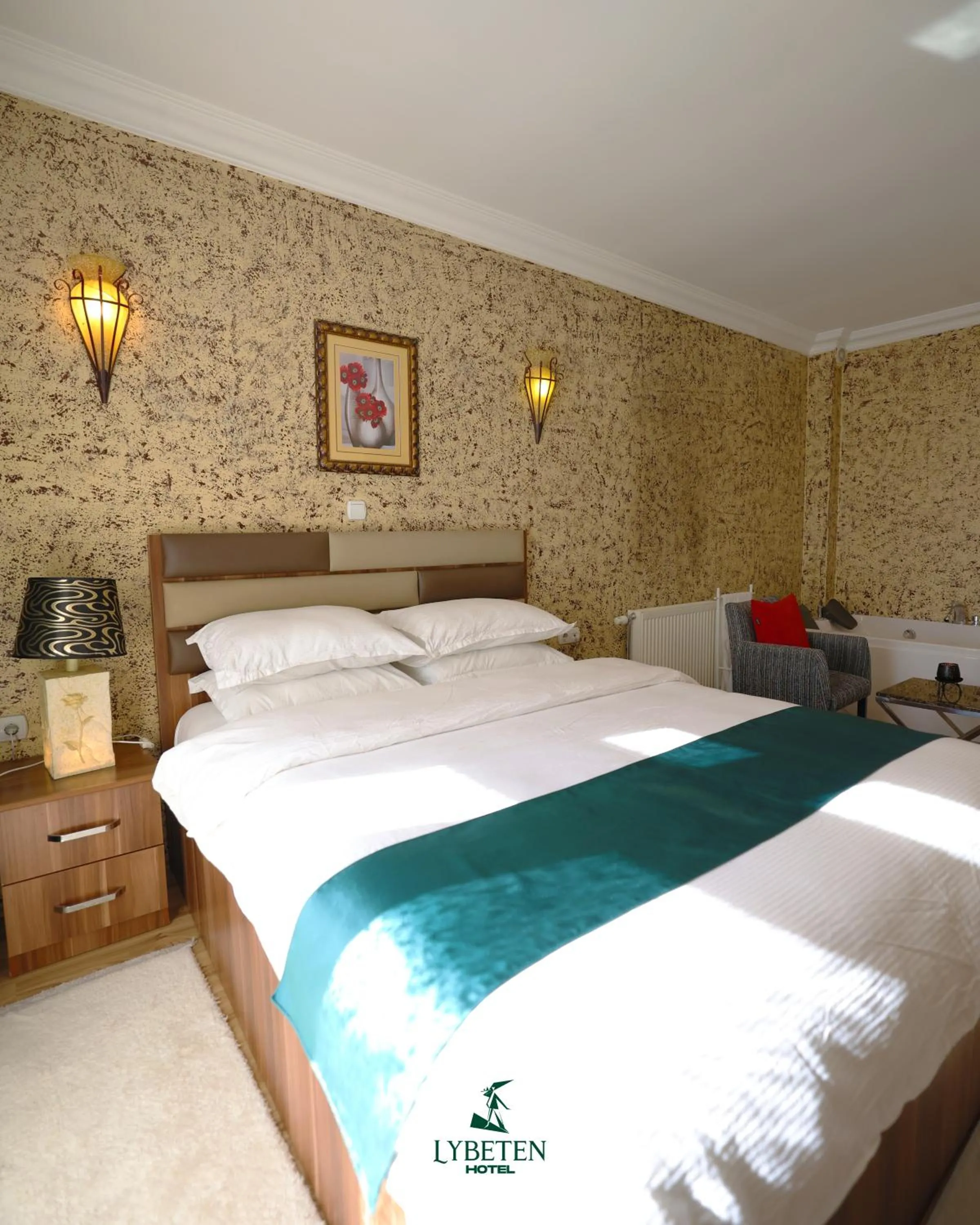 Bed in HOTEL LYBETEN