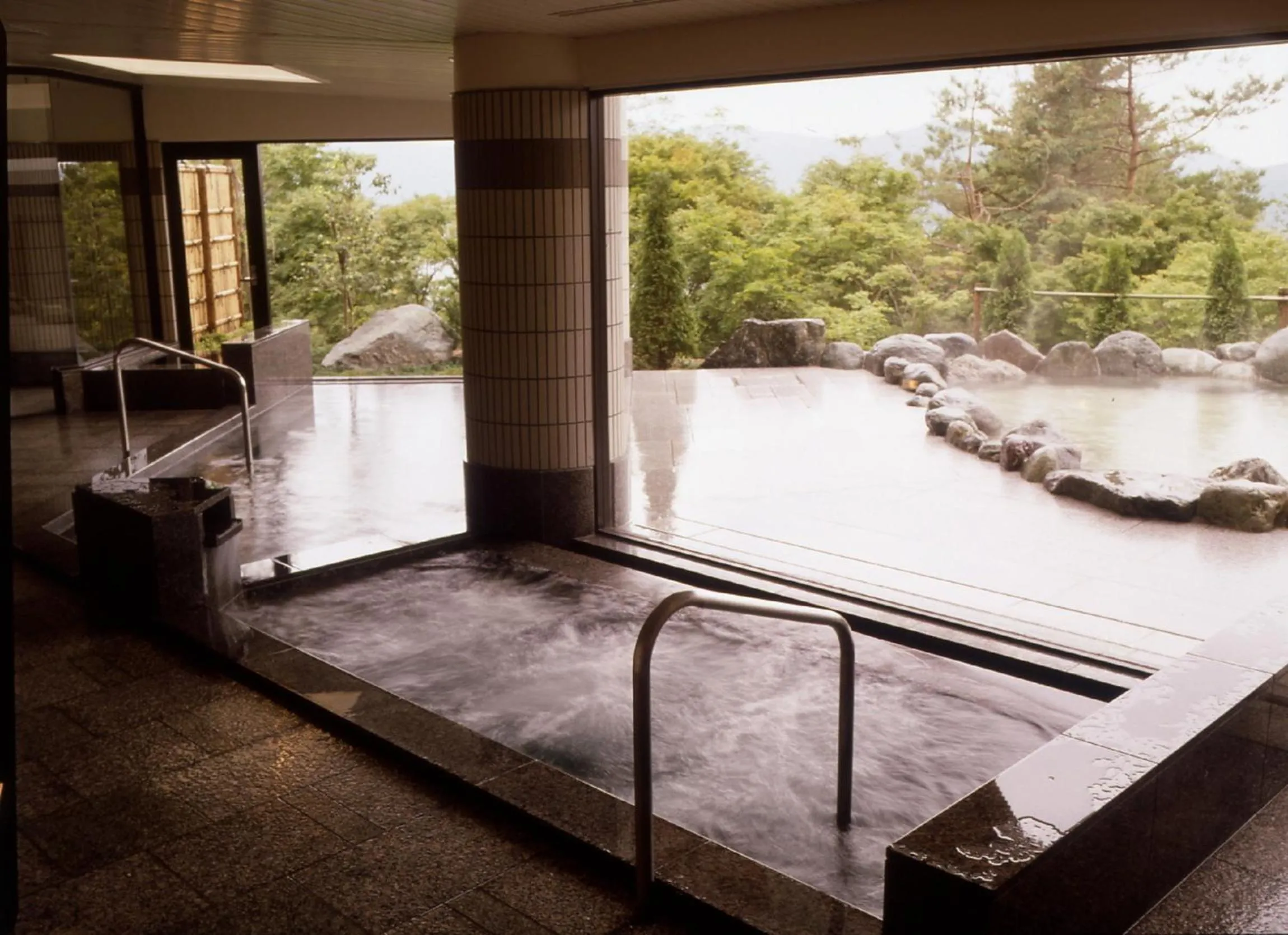 Hot Spring Bath, Bed in Hotel Mt. Fuji