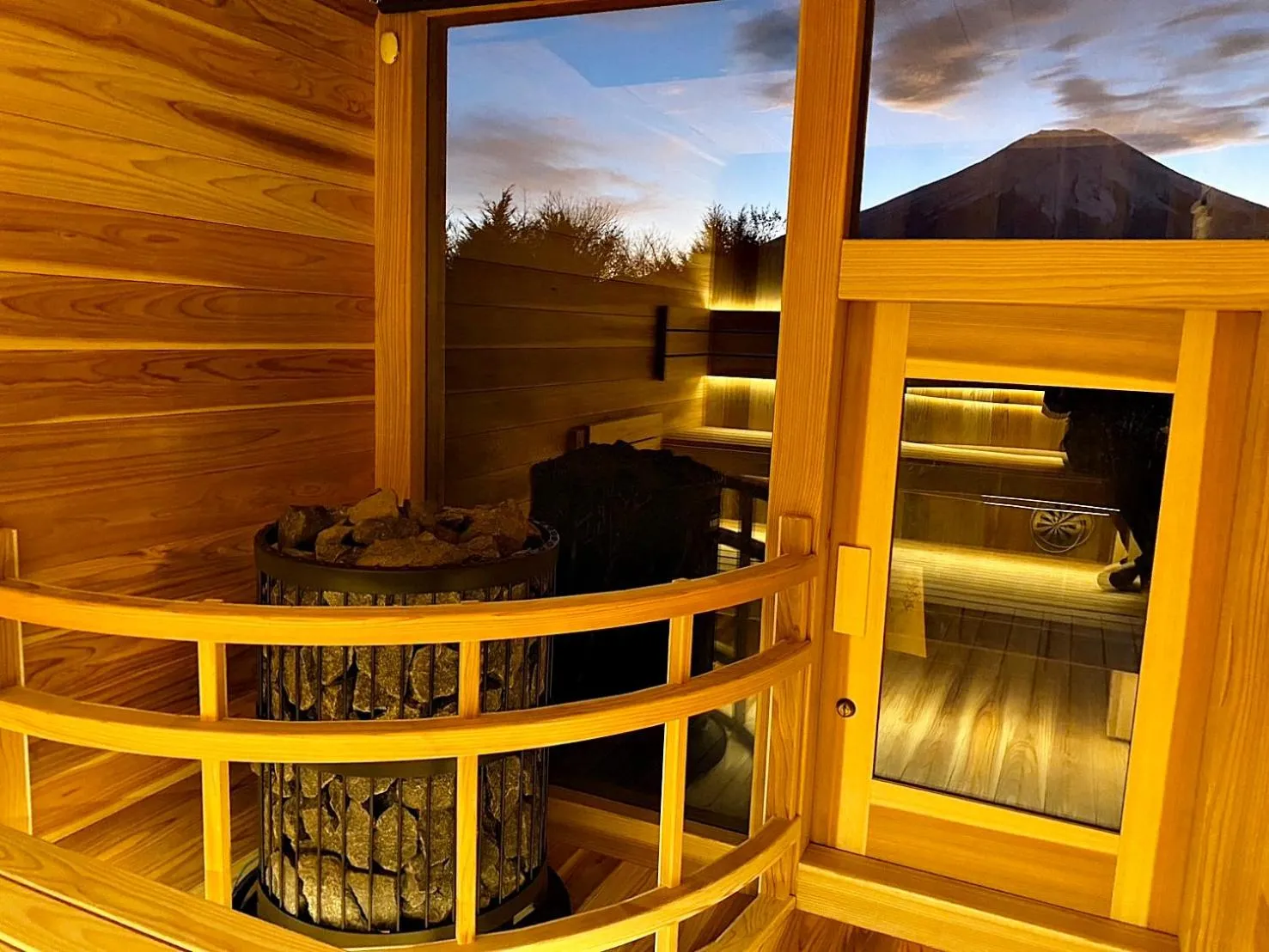 Sauna in Hotel Mt. Fuji