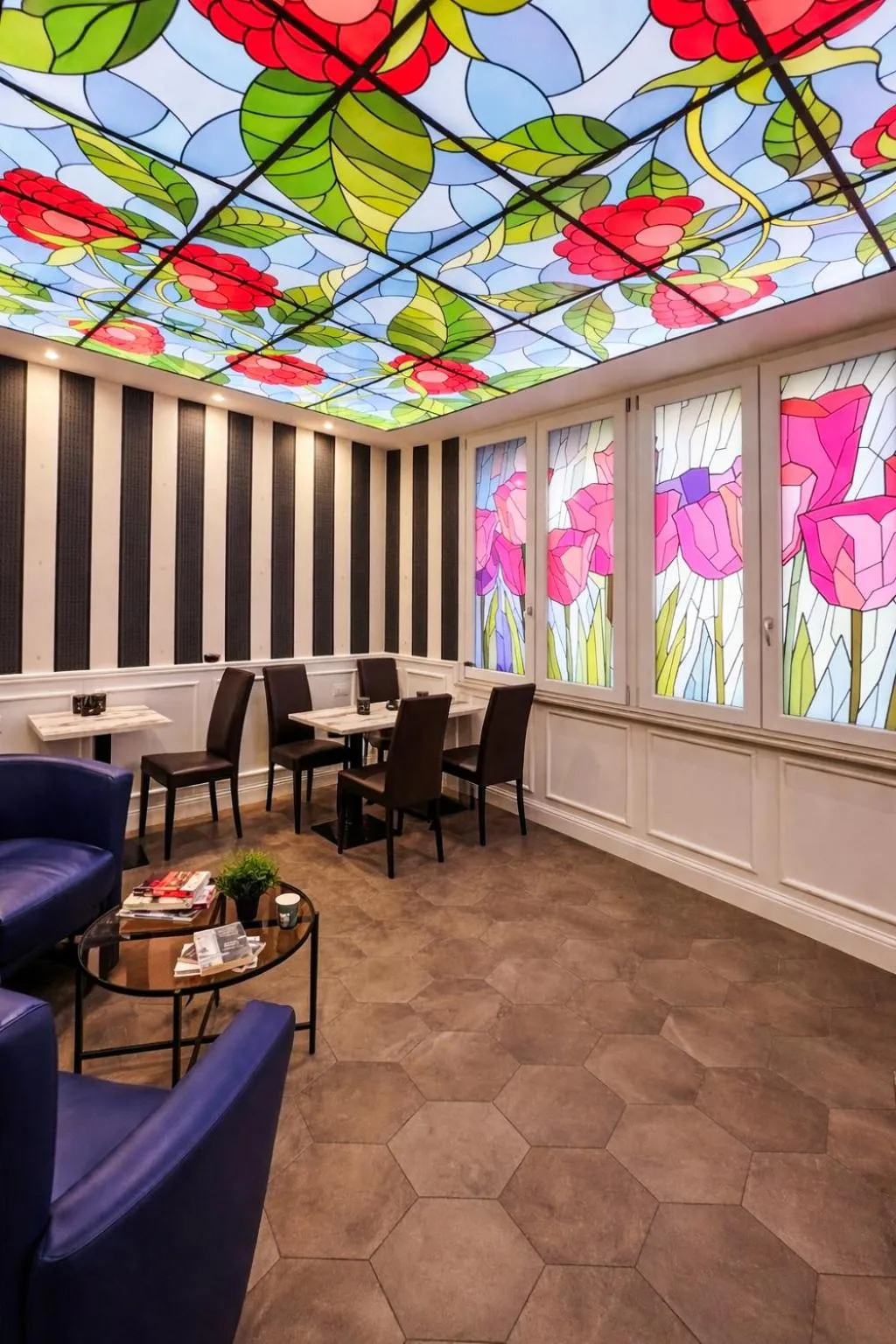 Seating area in Bramble Luxury Suites