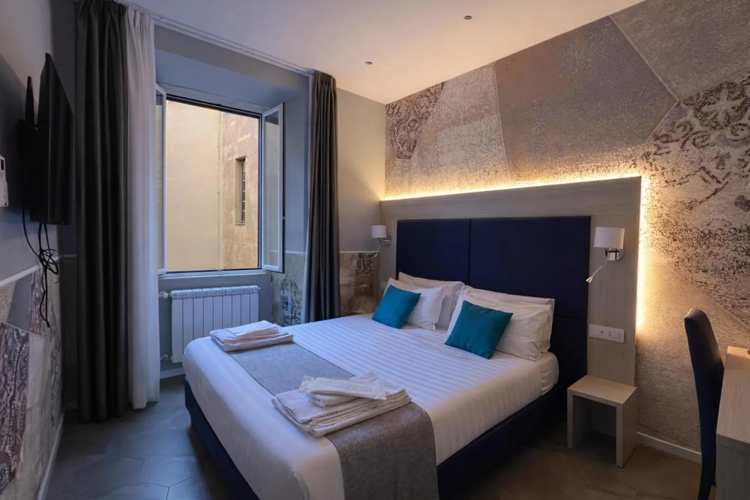 Bed in Bramble Luxury Suites