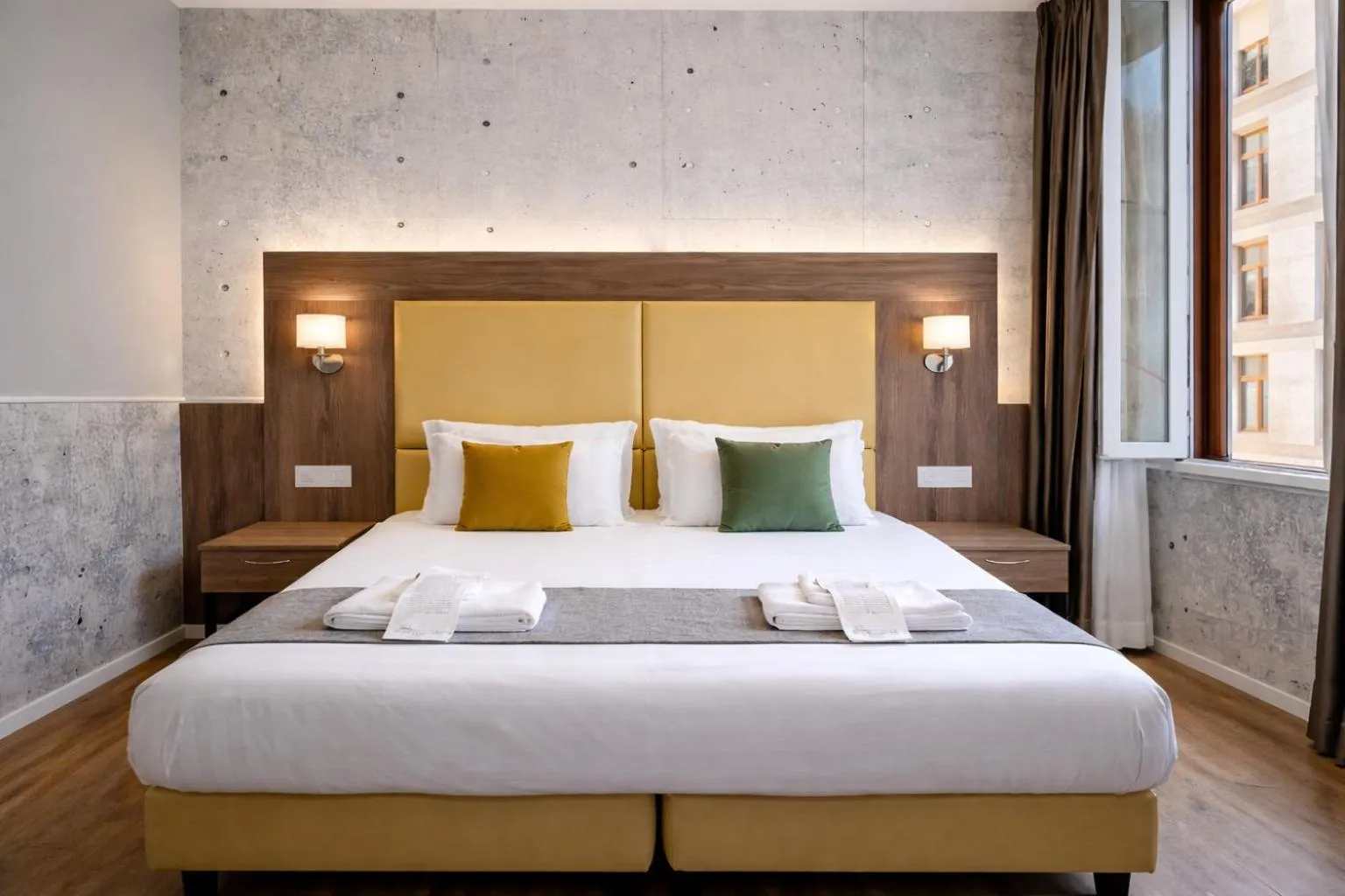 Bed in Bramble Luxury Suites