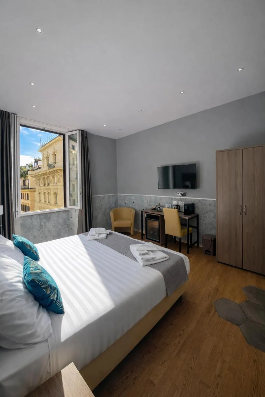 Bed in Bramble Luxury Suites