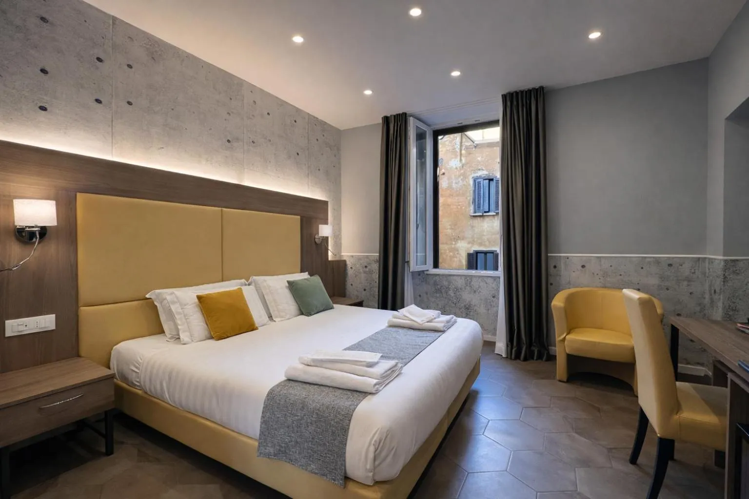 Bed in Bramble Luxury Suites