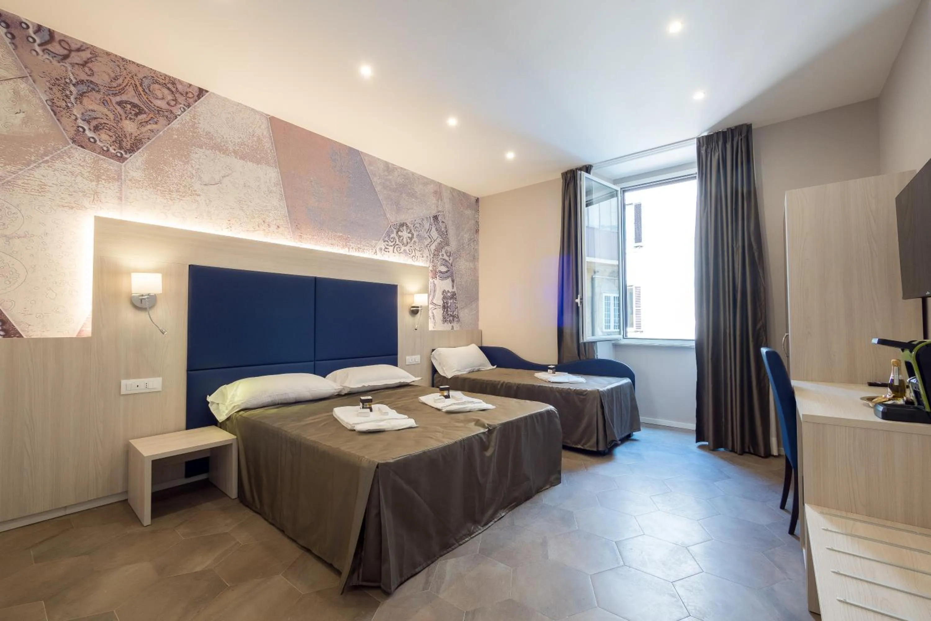 Bed in Bramble Luxury Suites