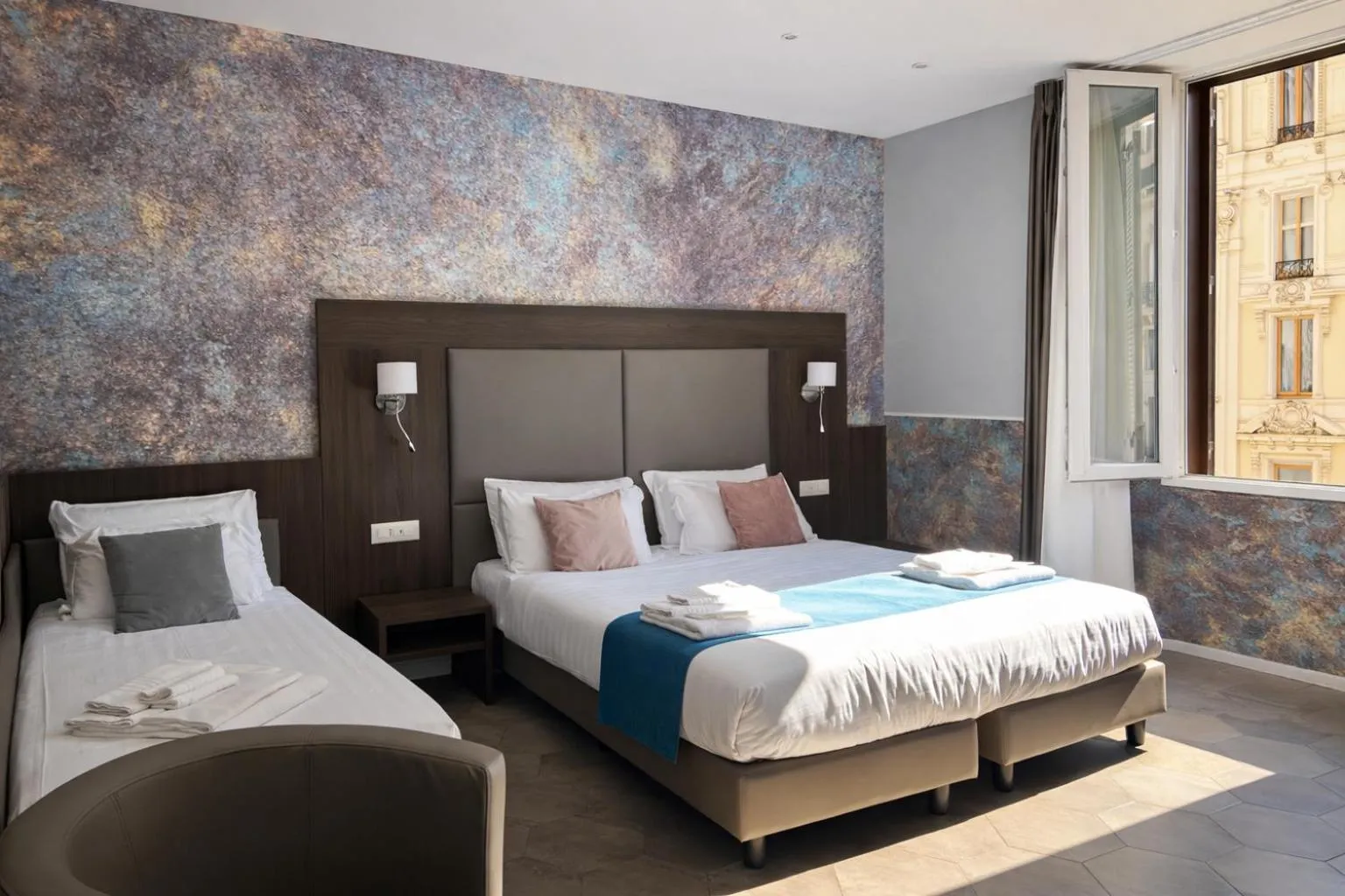 Bed in Bramble Luxury Suites