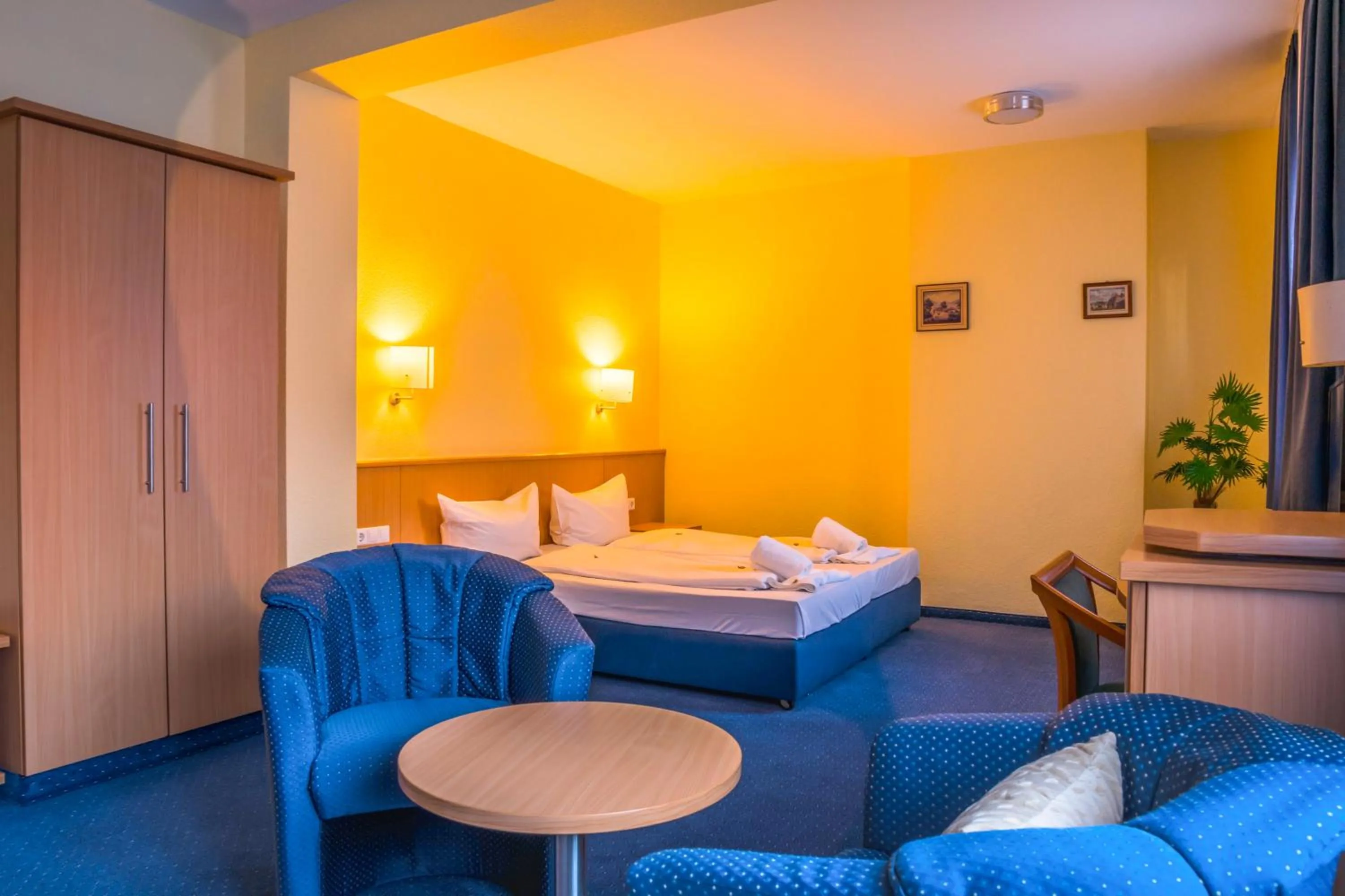 Bed in Hotel Wilder Mann