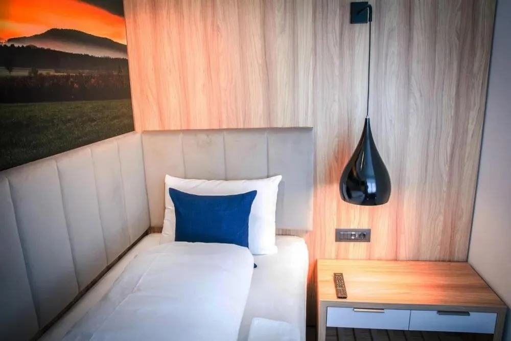 Bed in Hotel Wilder Mann