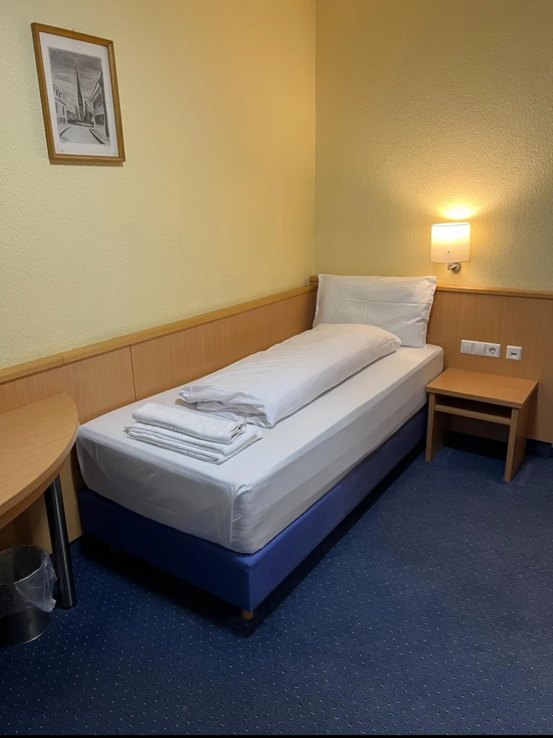 Bed in Hotel Wilder Mann