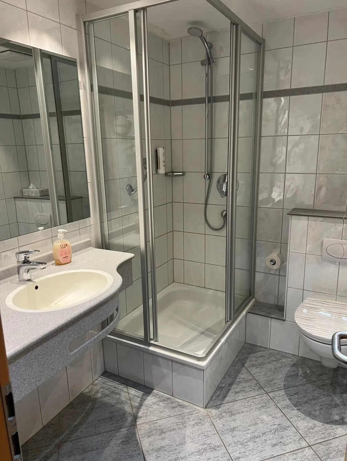 Bathroom in Hotel Wilder Mann