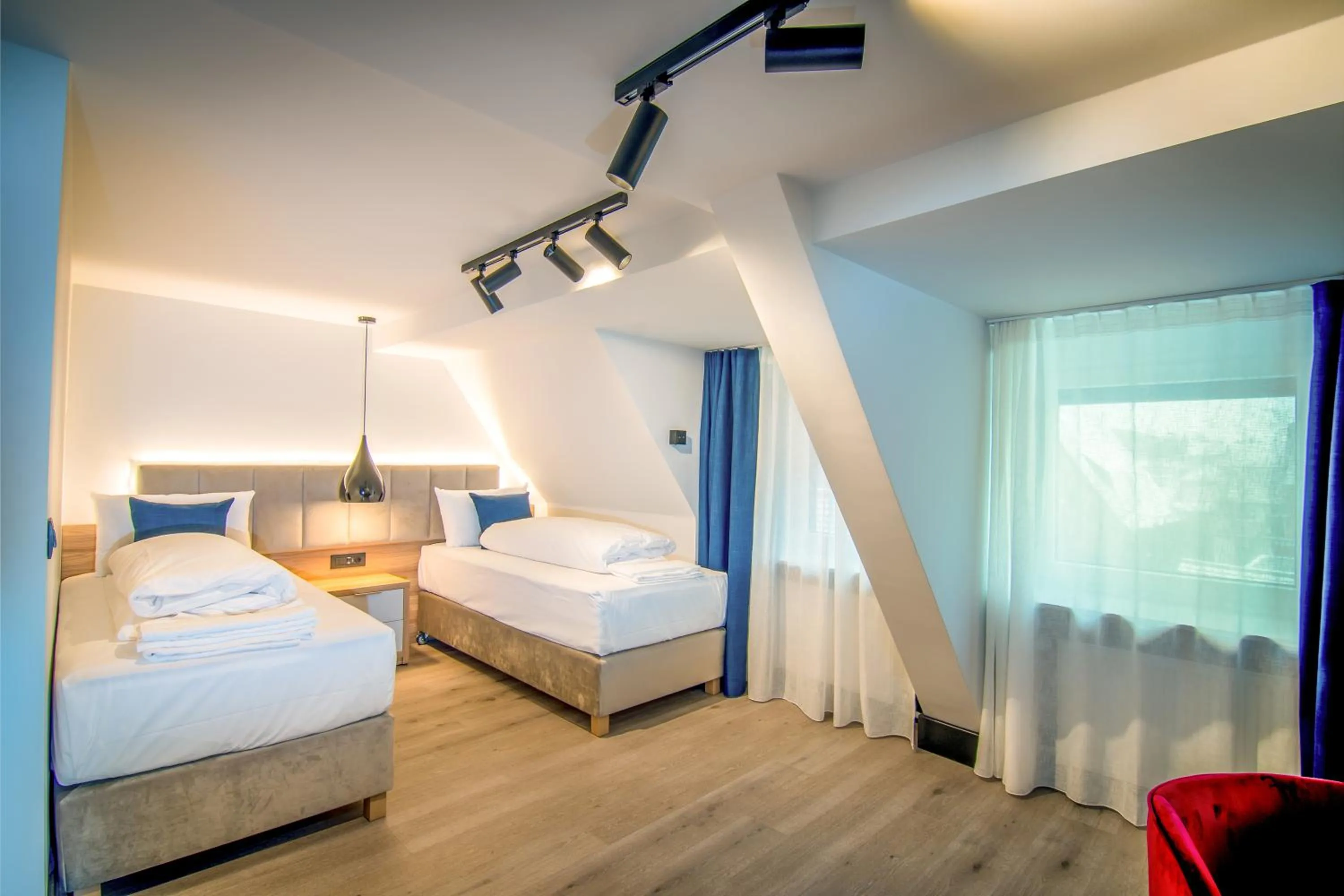 Bedroom, Bed in Hotel Wilder Mann