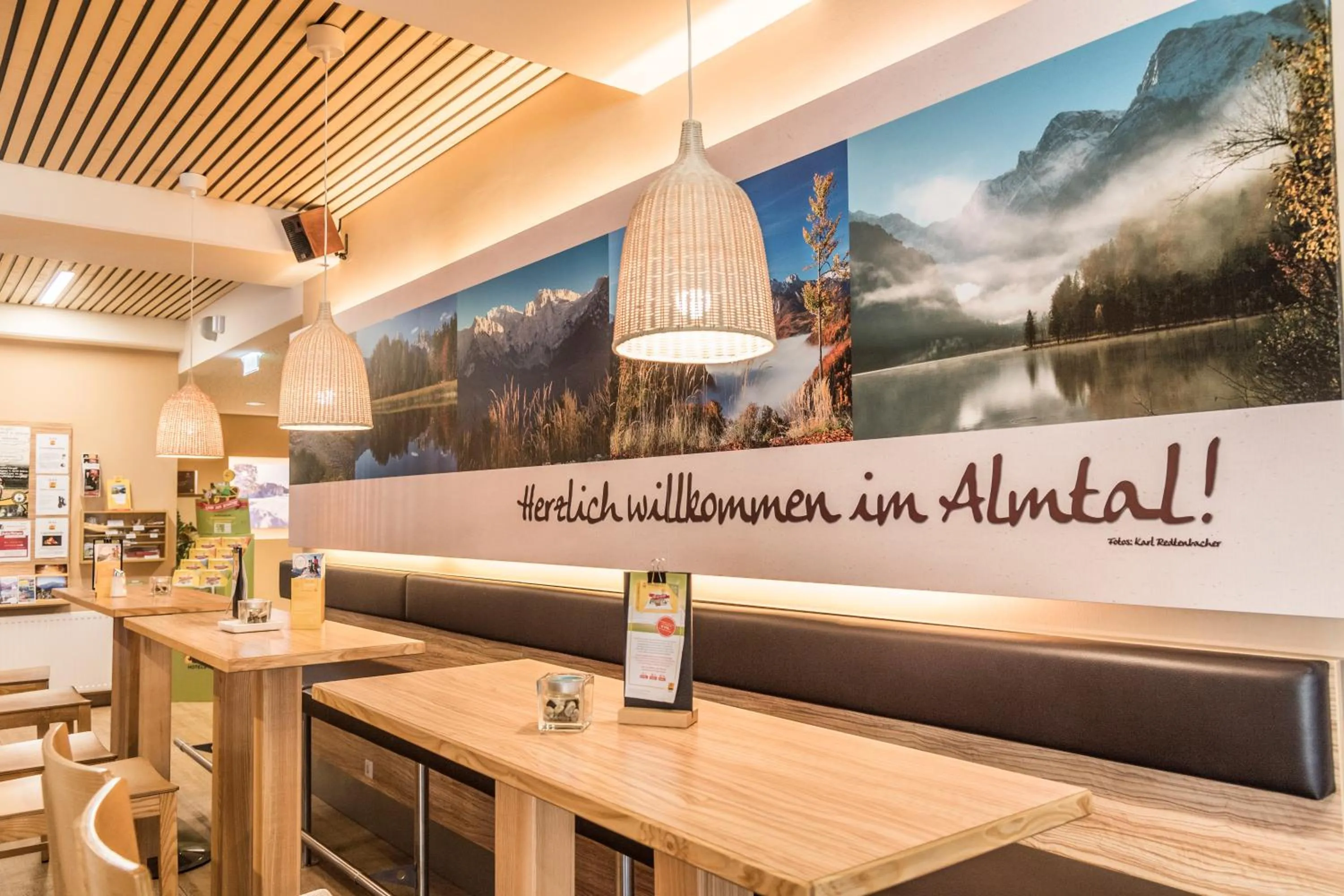 Restaurant/places to eat in JUFA Hotel Grünau im Almtal