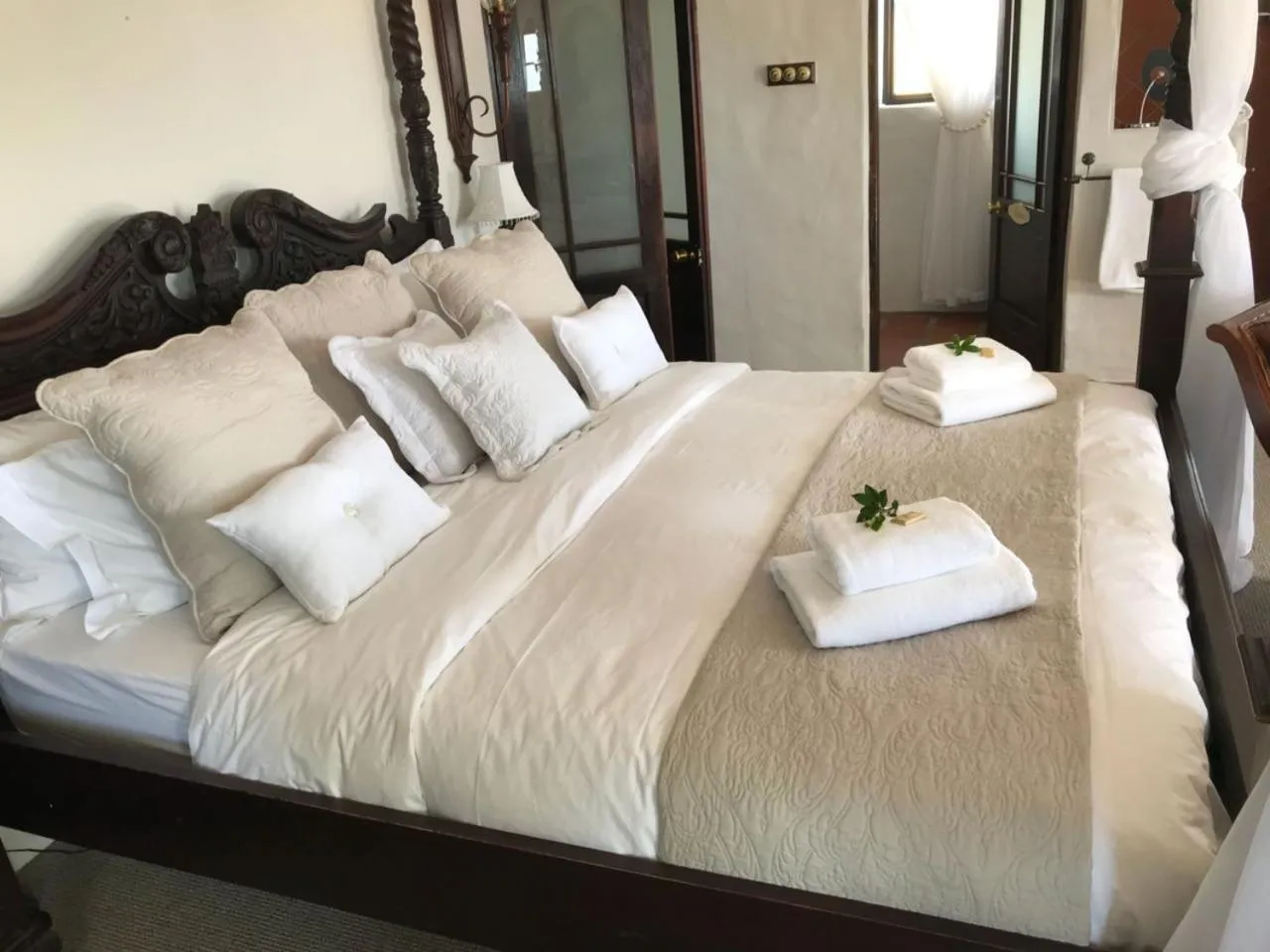 Bed in Dio Dell Amore Guest House