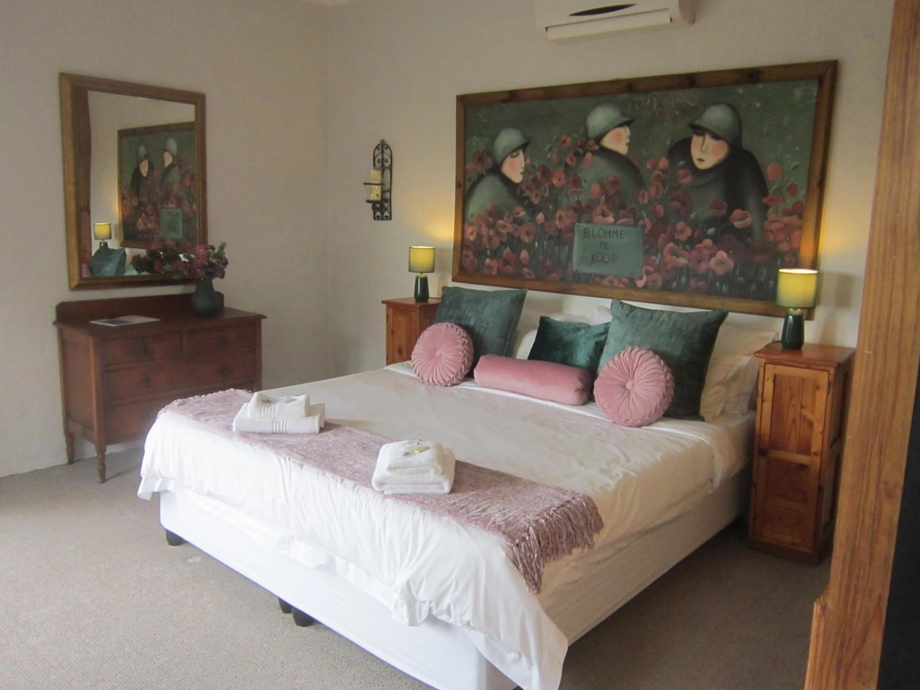 Bed in Dio Dell Amore Guest House