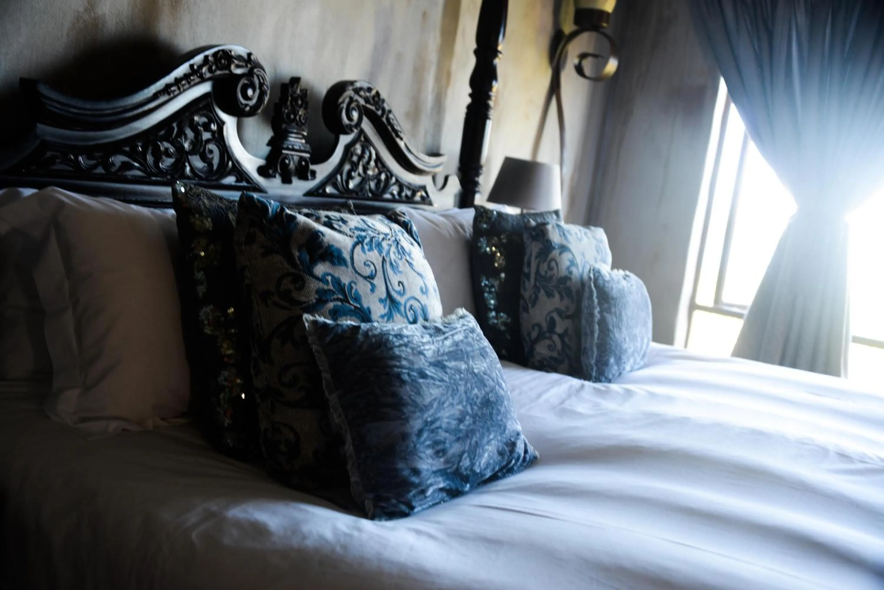 Decorative detail, Bed in Dio Dell Amore Guest House