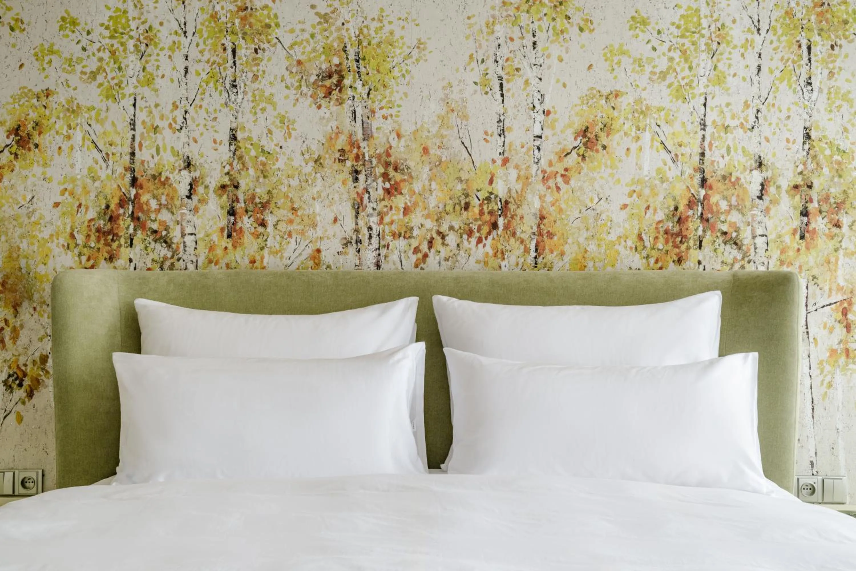 Bed in HERBARIUM boutique hotel